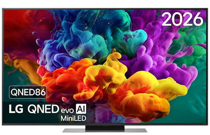 LG QNED AI Mini LED TV 4K 55QNED86B6B (2026) - 55 inch