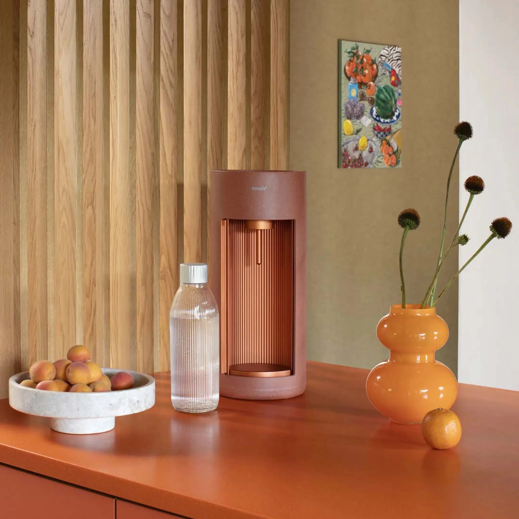 Bruiswatertoestel Glassy Terracotta