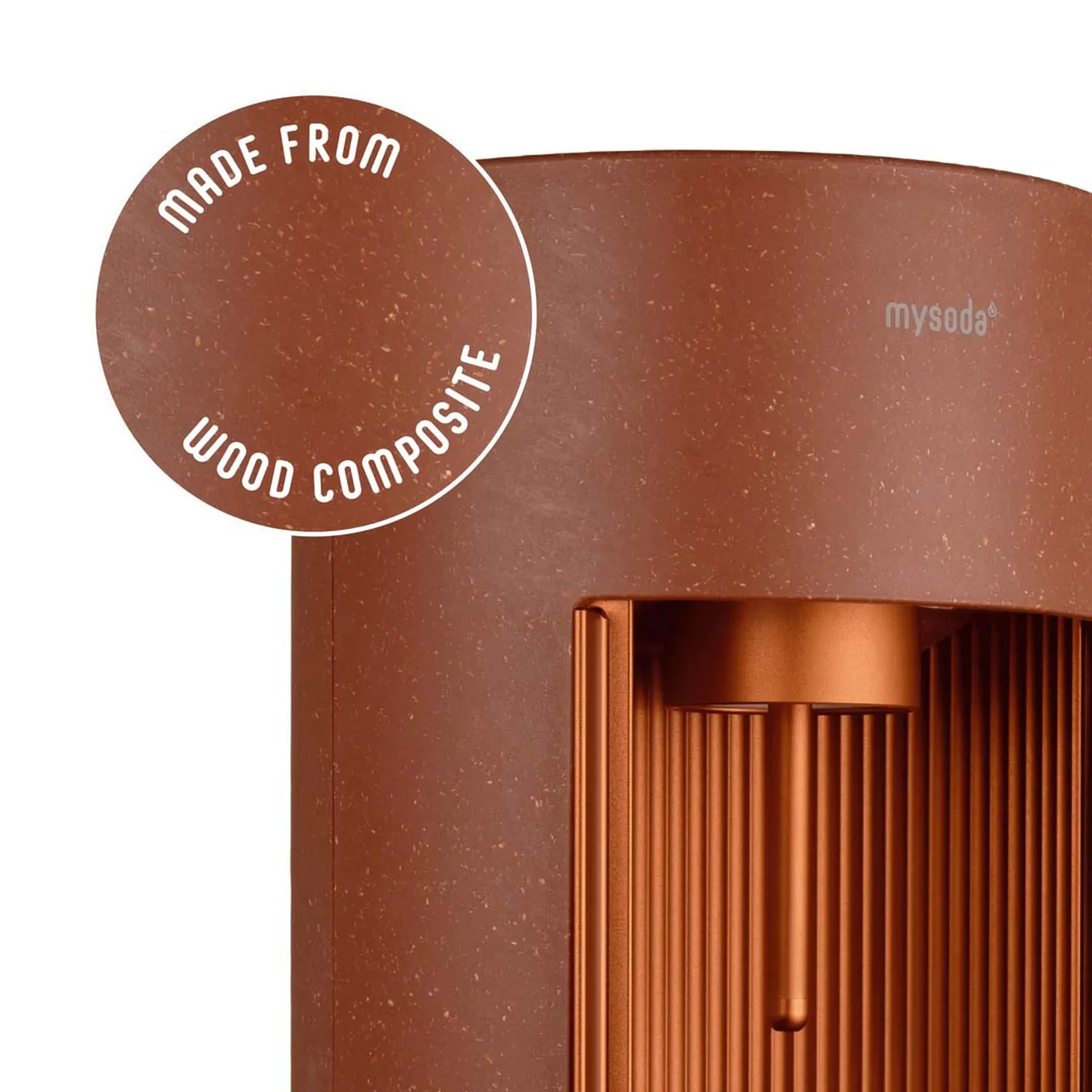 Bruiswatertoestel Glassy Terracotta