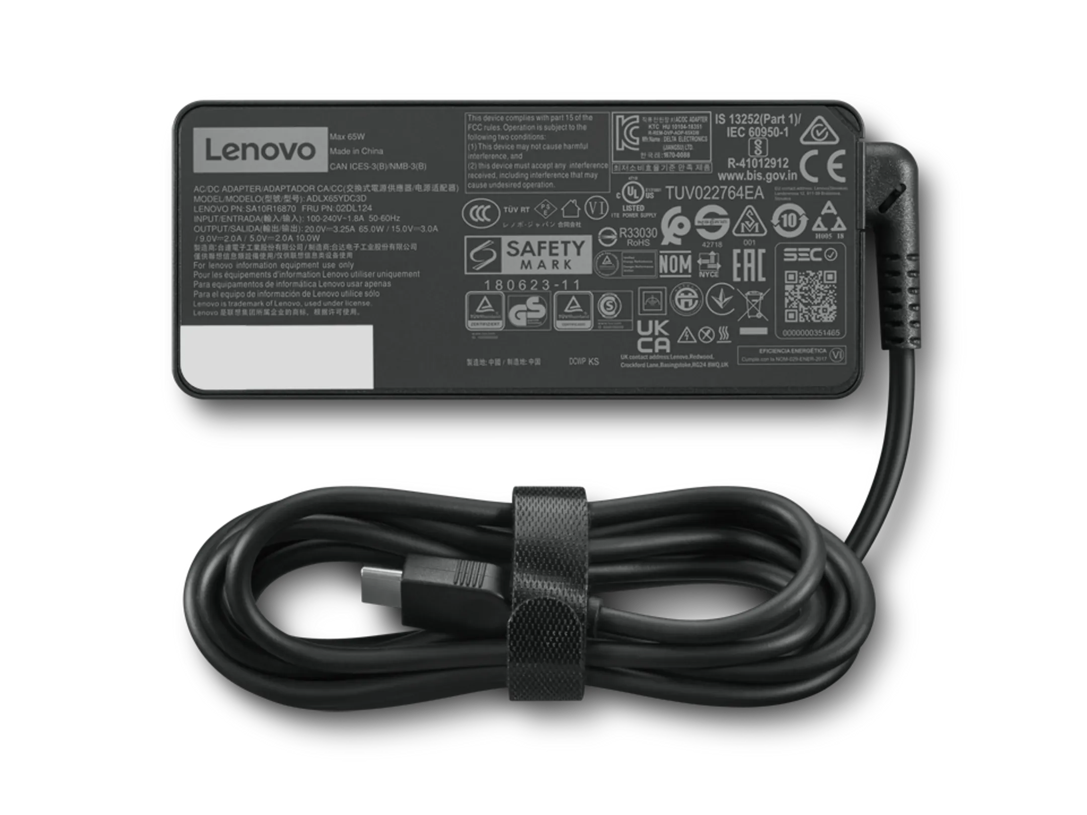 Laptop oplader USB-C - 65W - CE