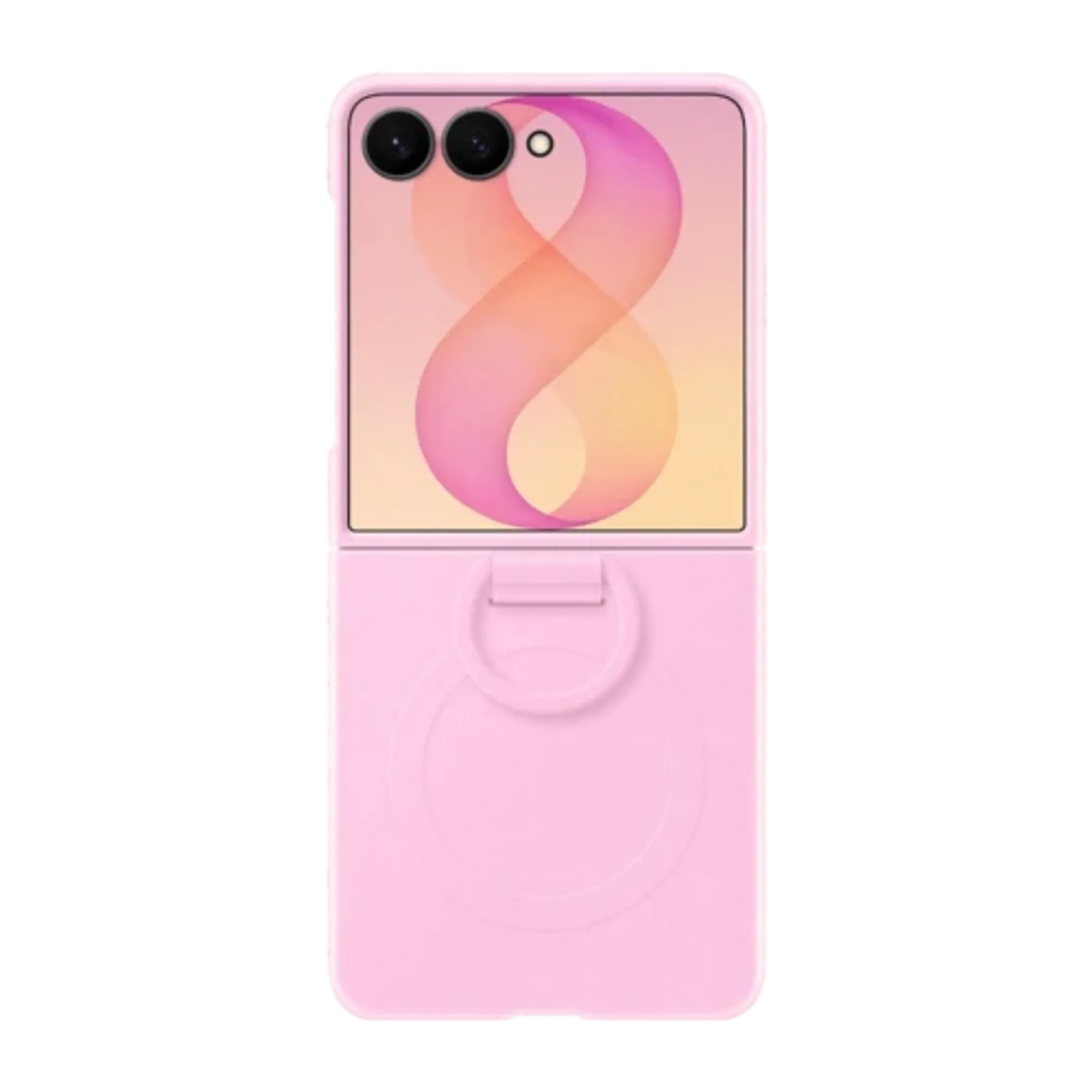 Ring magnet backcover voor Galaxy Z Flip8 - Pink