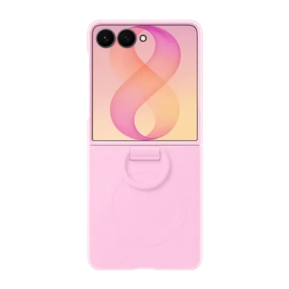 Ring magnet backcover voor Galaxy Z Flip8 - Pink