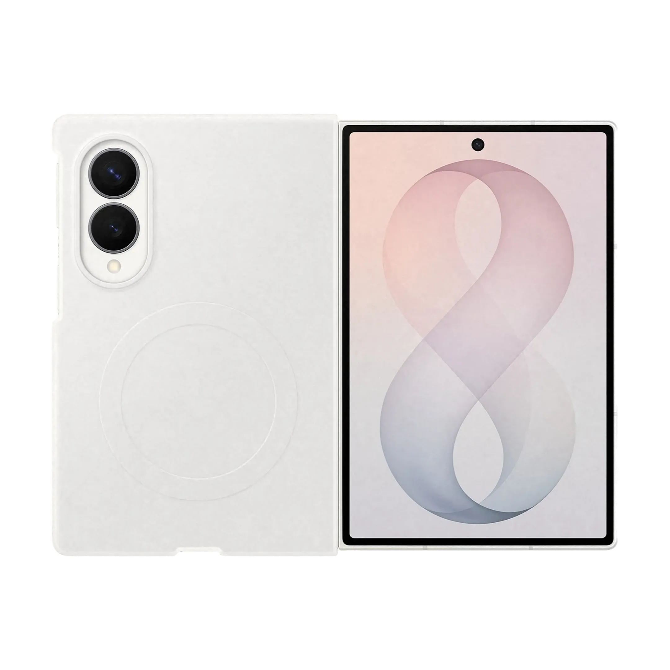 Magnet backcover voor Galaxy Z Fold8 - Cream