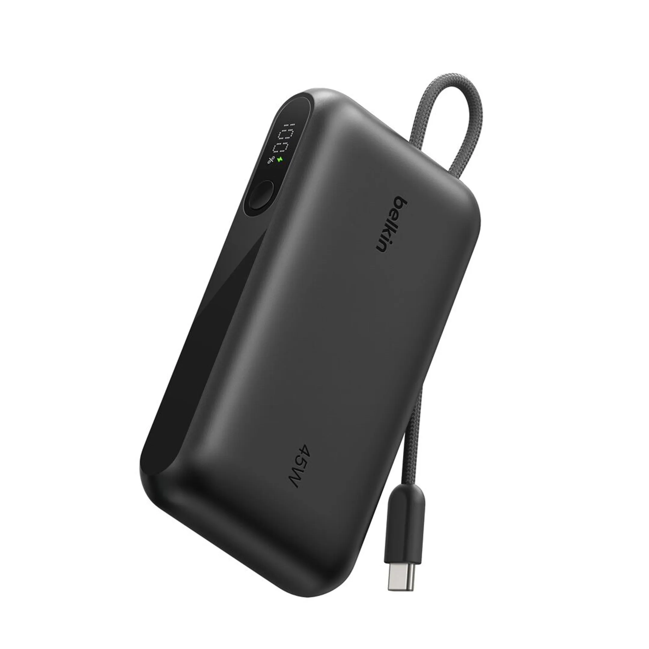Batterie externe 10 000 mAh - Avec câble intégré