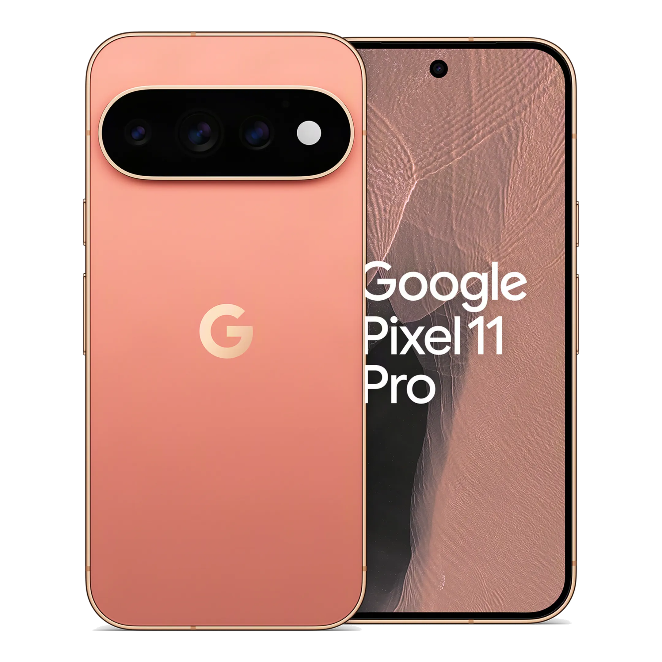 Pixel 11 Pro 256 Go - Canyon (rose saumon)