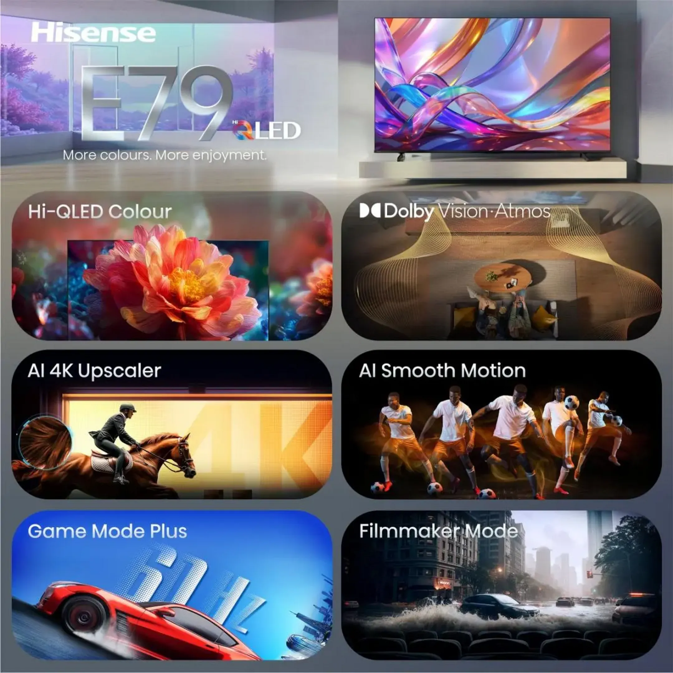 Hi-QLED 4K TV 50E79S (2026) - 50 inch