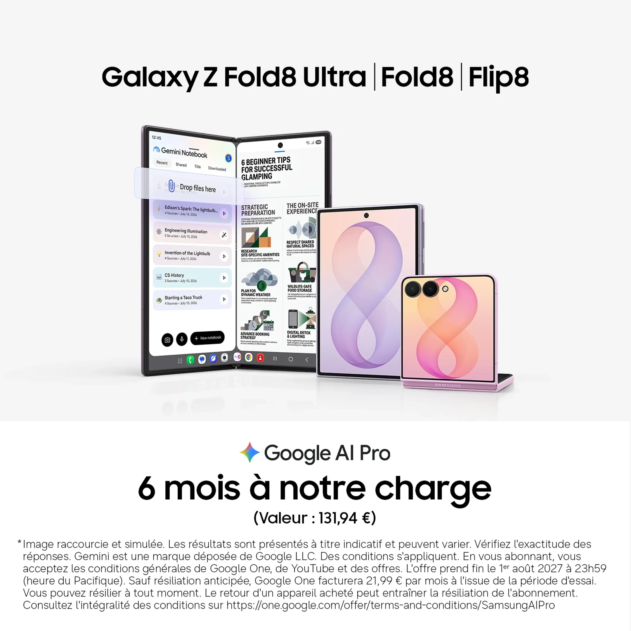 Galaxy Z Fold8 Ultra 256 Go - Violet