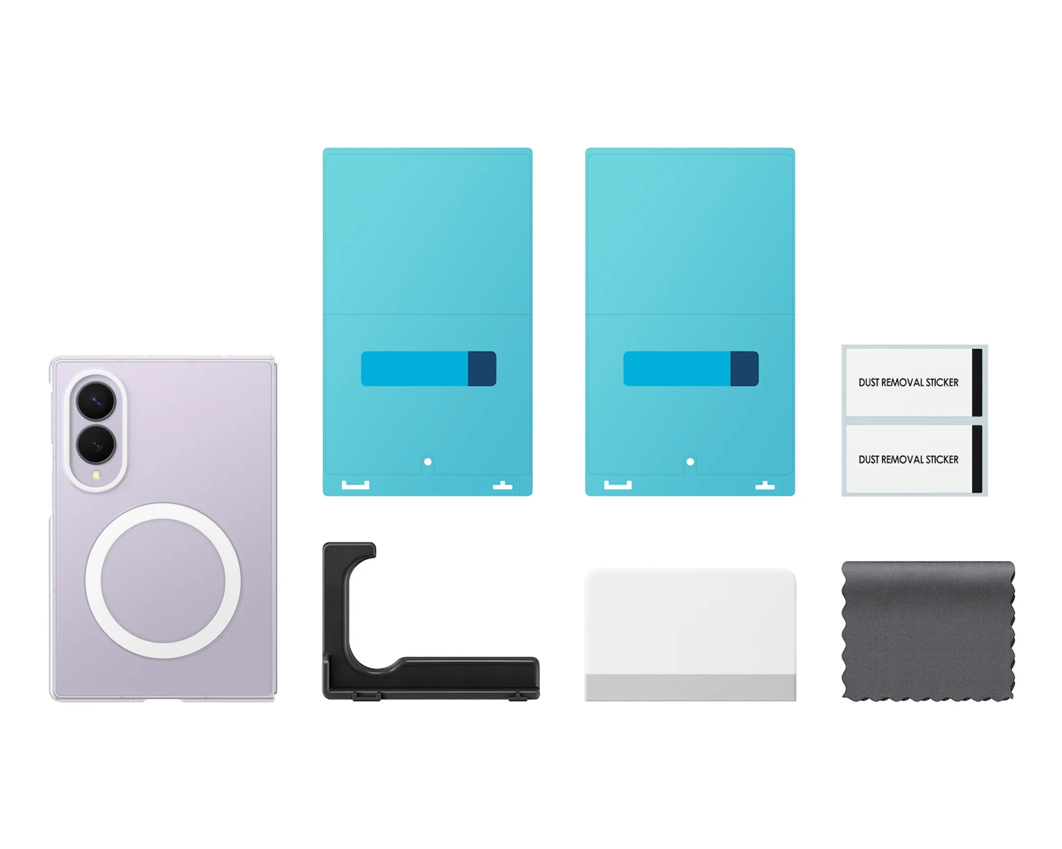 Clear magnet backcover voor Galaxy Z Fold8