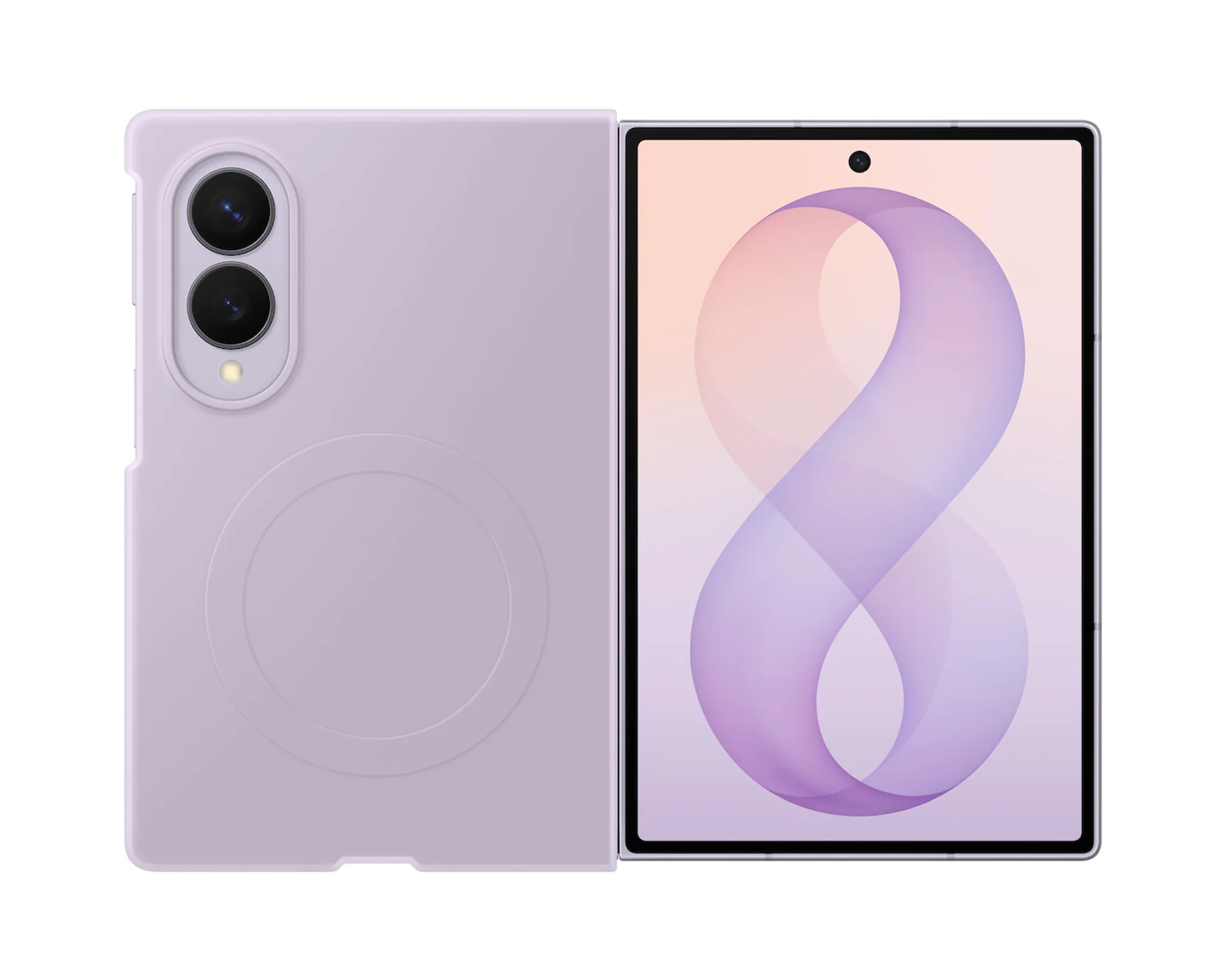 Magnet backcover voor Galaxy Z Fold8 - Lavender