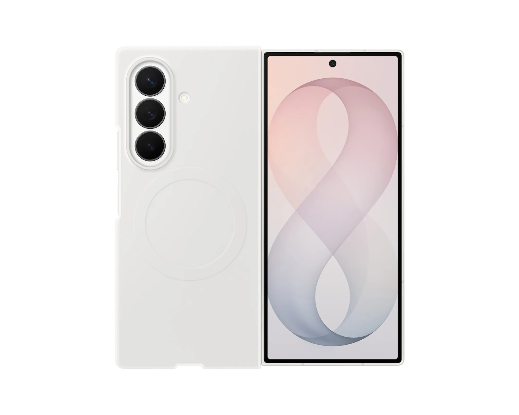 Magnet backcover voor Galaxy Z Fold8 Ultra - Cream