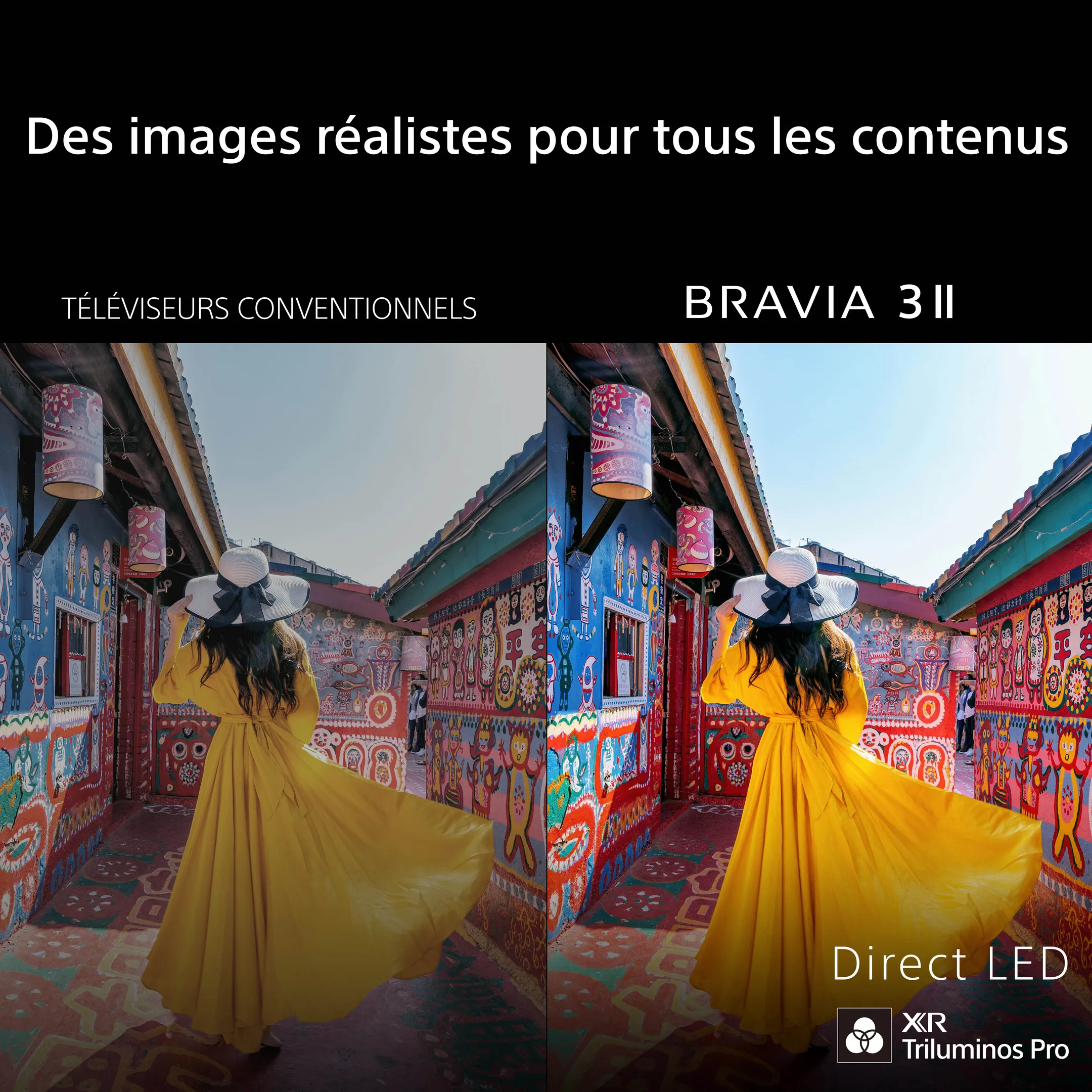 LED 4K TV BRAVIA 3 || K65XR39M2PB (2026) - 65 pouces