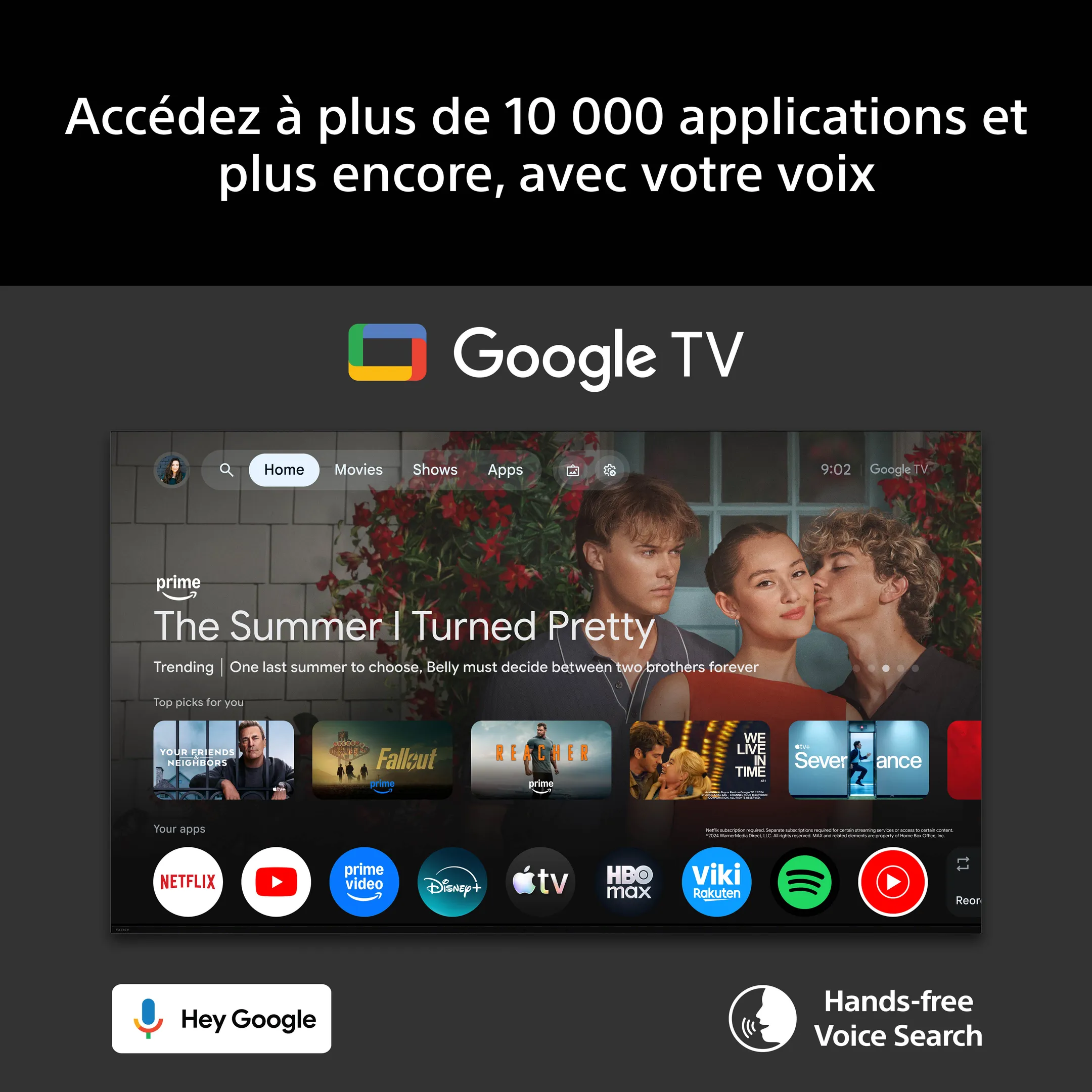 LED 4K TV BRAVIA 3 || K65XR39M2PB (2026) - 65 pouces
