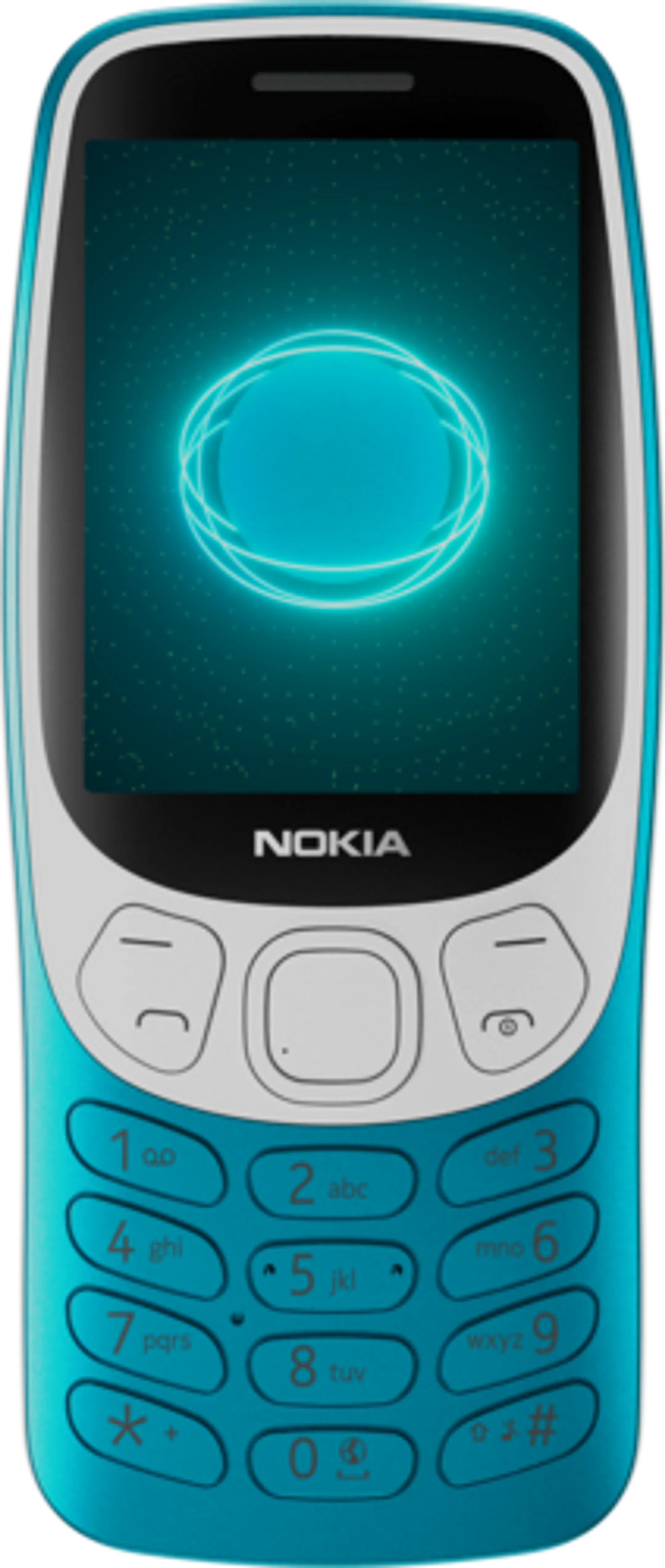 3210 4G 128 MB Dual SIM Blauw