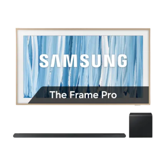 Bundle - Neo QLED The Frame Pro TV QE75LS03HWUXXN (2026) - 75 pouces + Barre de son HW-S800D/XN (2024) - 3.1.2 canaux