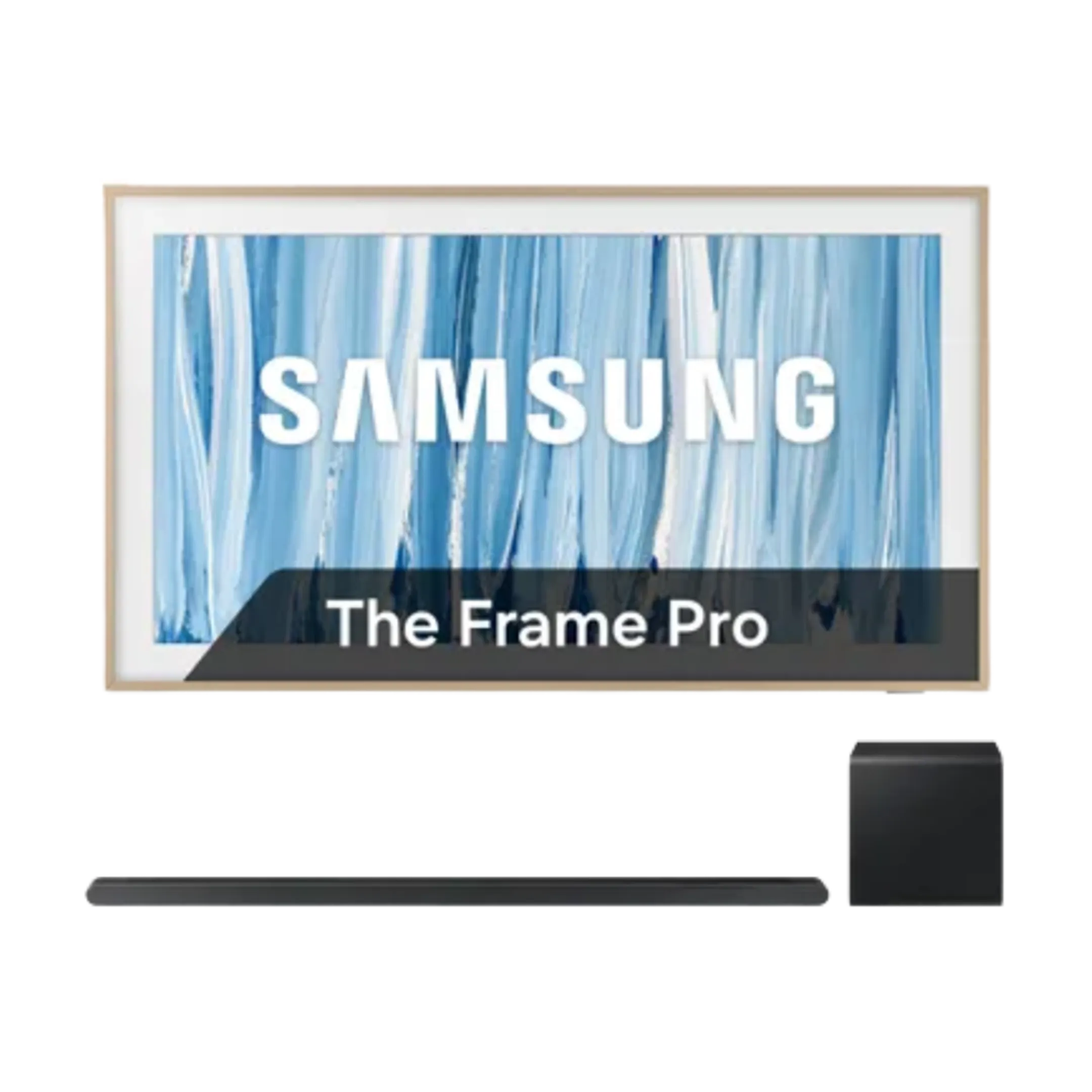 Bundel - Neo QLED The Frame Pro TV QE55LS03HWUXXN (2026) - 55 inch + HW-S800D/XN soundbar (2024) - 3.1.2 kanalen