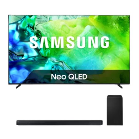 Bundle - Neo QLED 4K TV QE55QN83HAUXXN (2026) - 55 pouces + Cinematic Q-series Barre de son HW-Q600H/XN (2026) - Noir