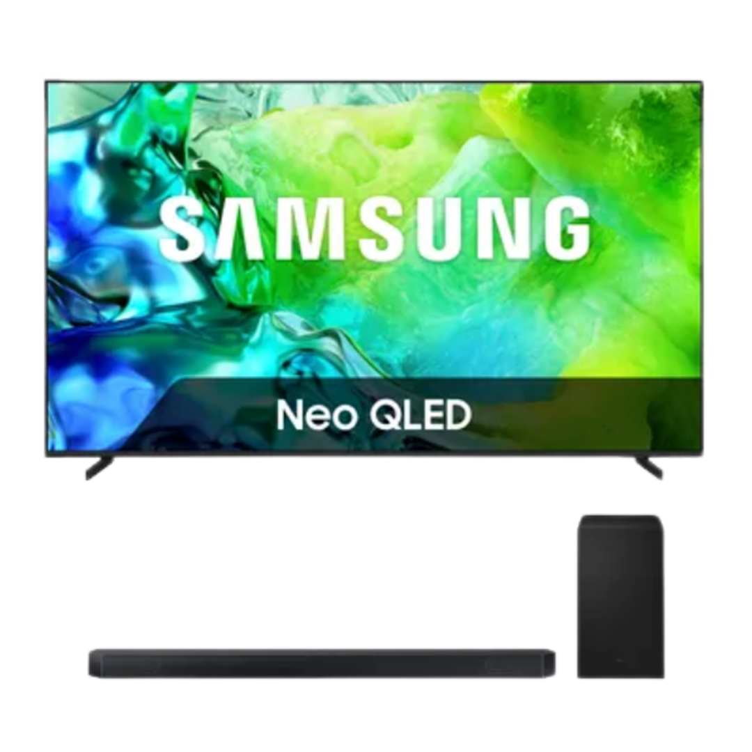 Samsung Bundel - Neo QLED 4K TV QE55QN83HAUXXN (2026) - 55 inch + Cinematic Q-series Soundbar HW-Q600H/XN (2026) - Zwart
