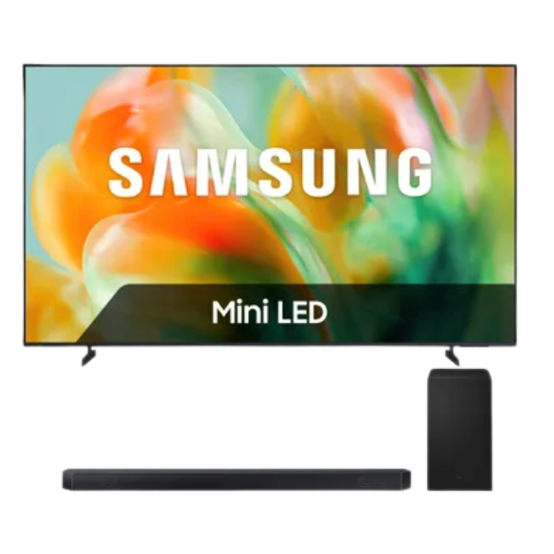 Samsung Bundel - Mini LED 4K TV UE65M83HAUXXN (2026) - 65 inch + Cinematic Q-series Soundbar HW-Q600H/XN (2026) - Zwart