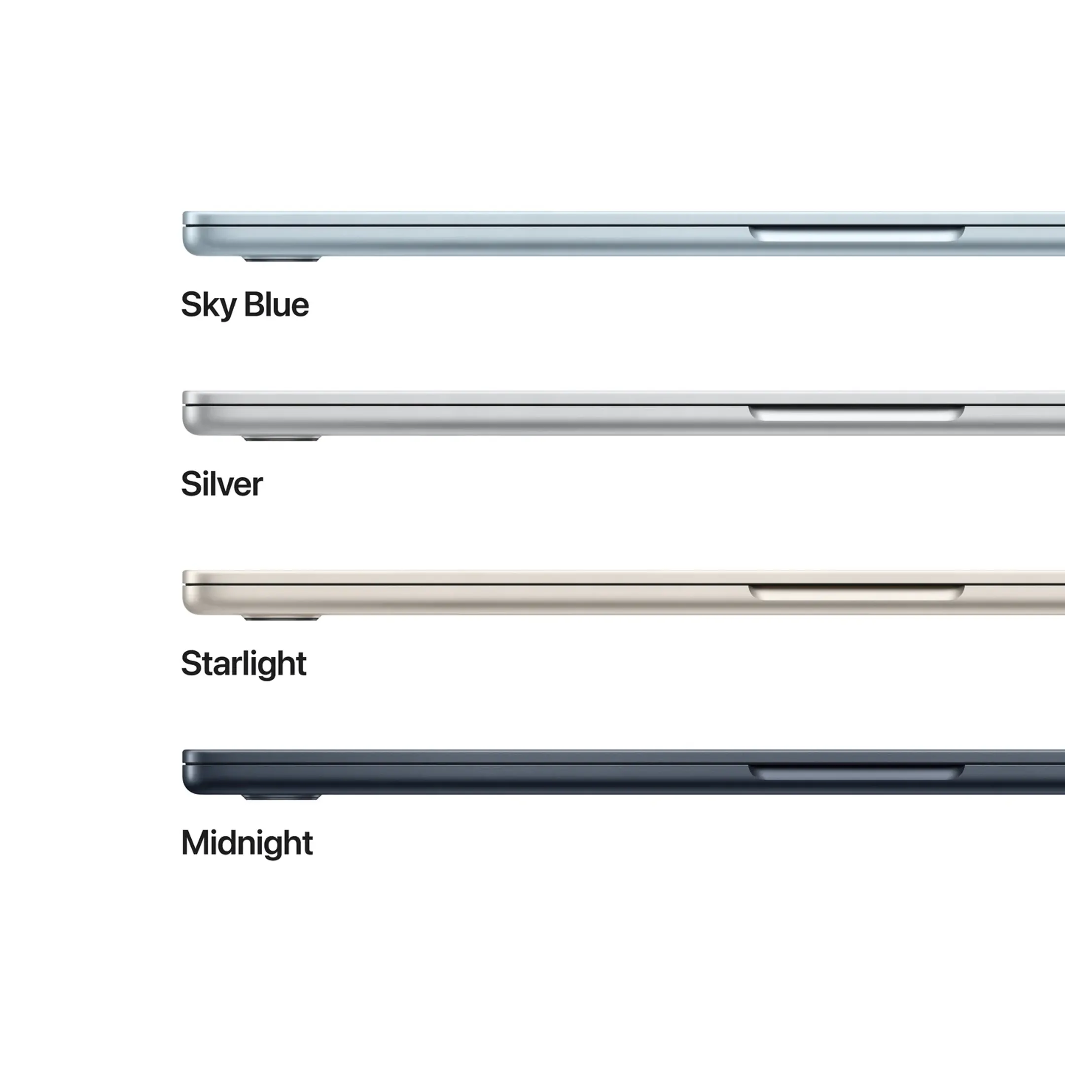 MacBook Air 15" M5 16GB/512GB Middernacht