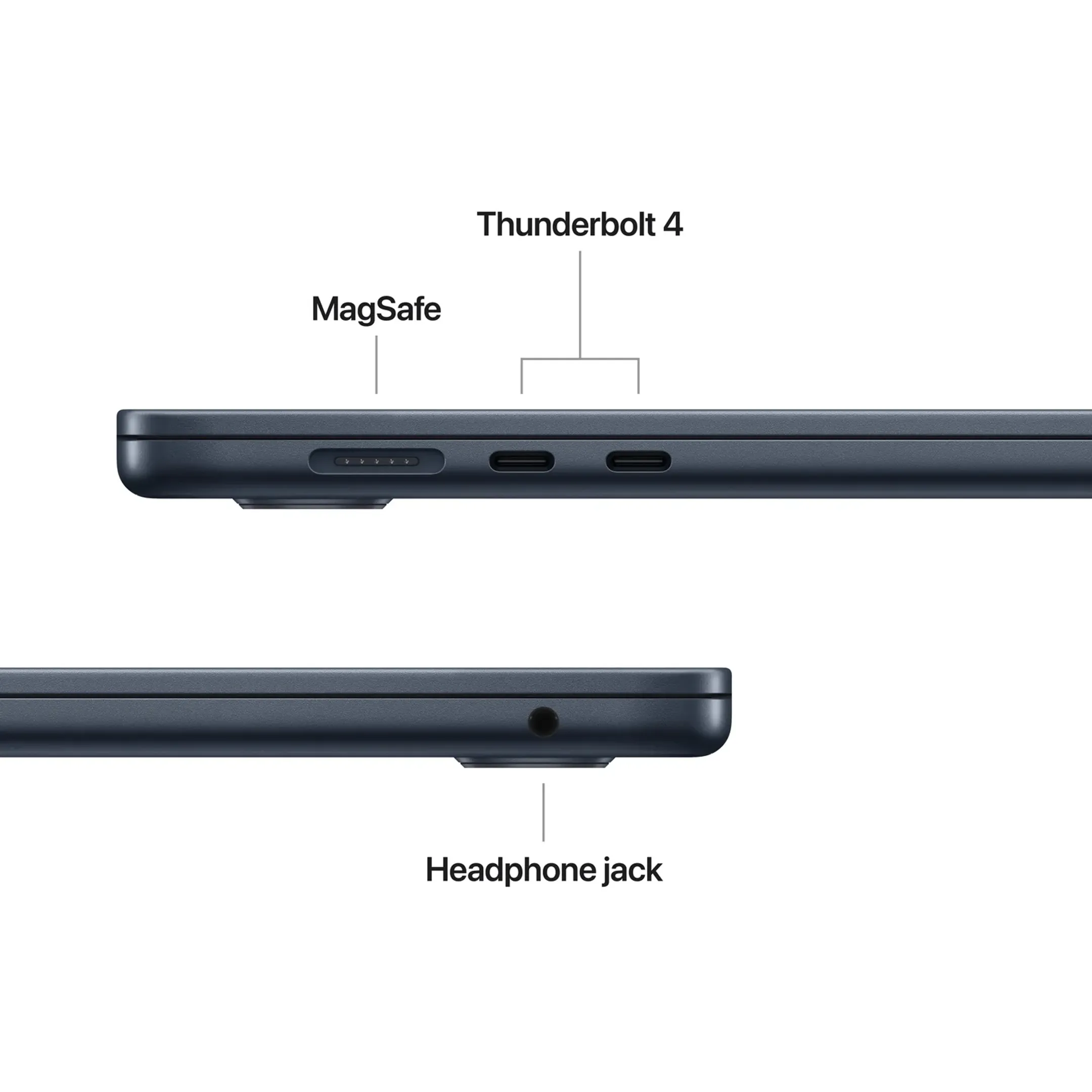 MacBook Air 15" M5 16GB/512GB Middernacht