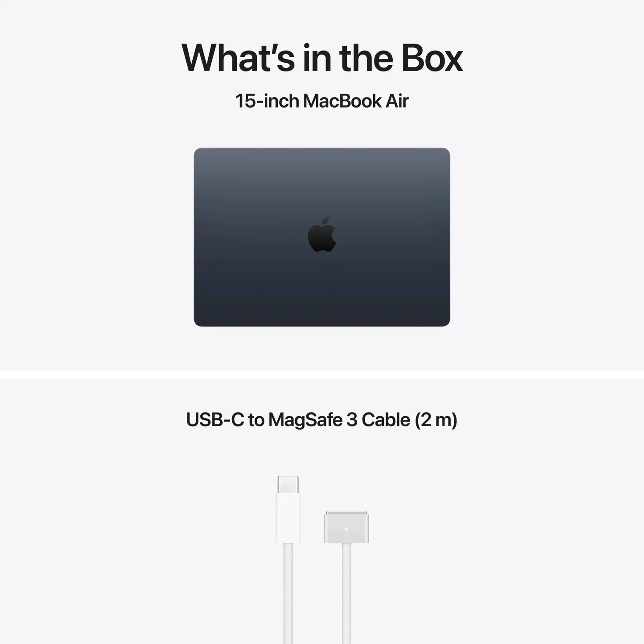 MacBook Air 15" M5 16GB/512GB Middernacht