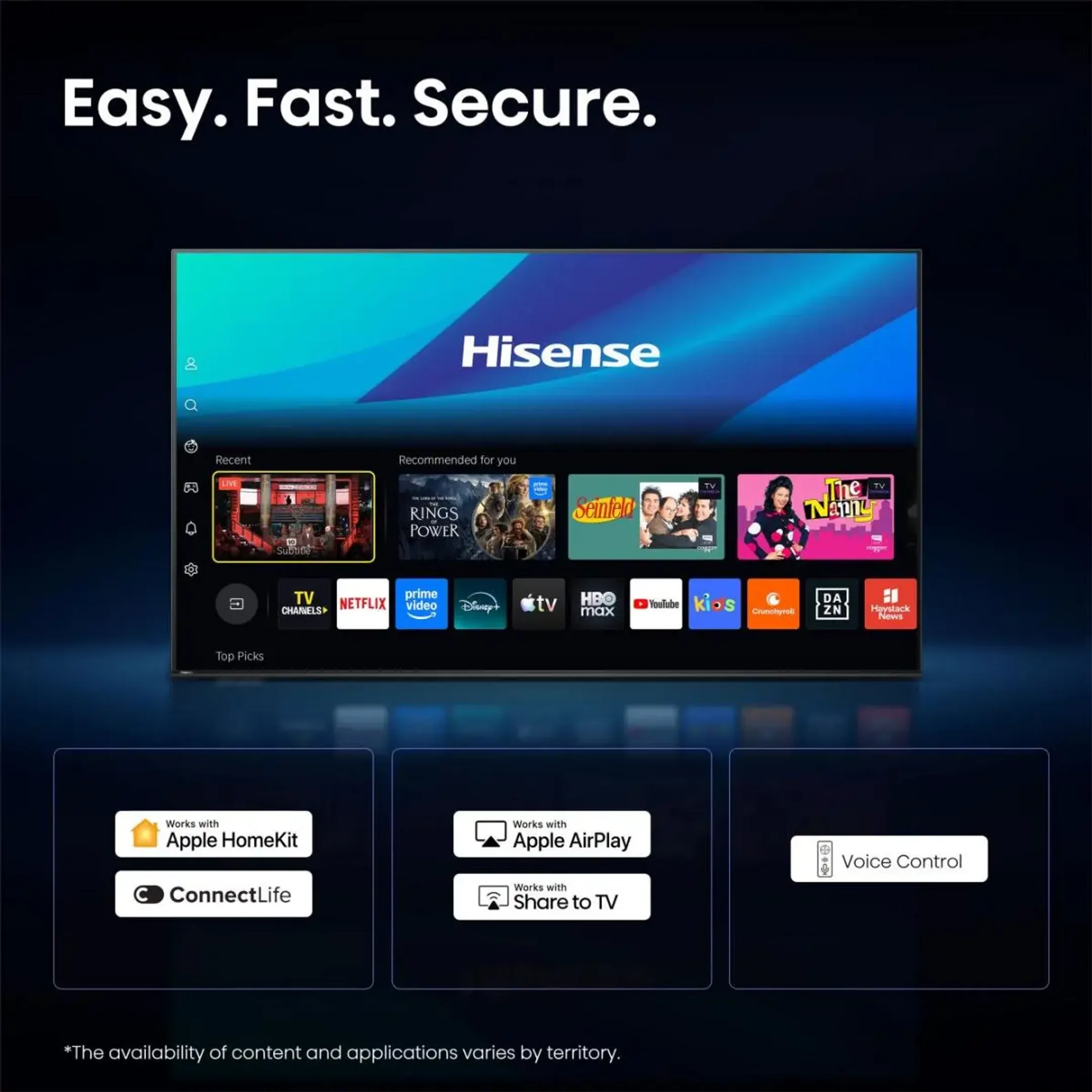 Hi-QLED 4K TV 43E79S PRO (2026) - 43 inch