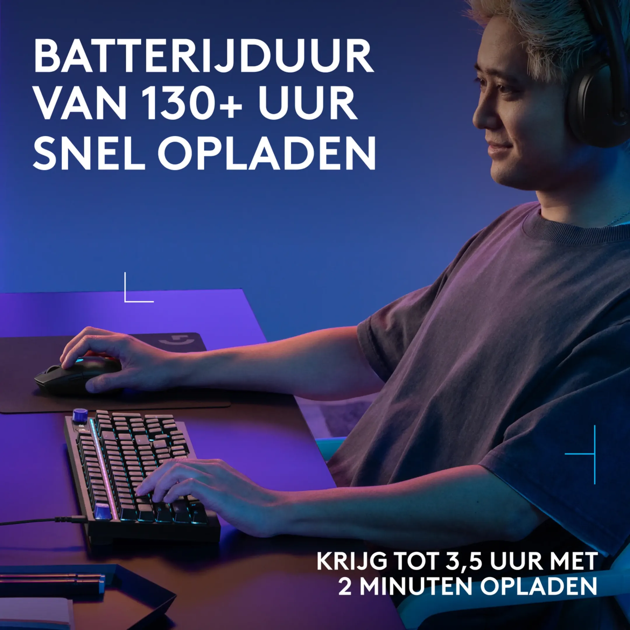 G305 X SUPERLIGHT - Zwart