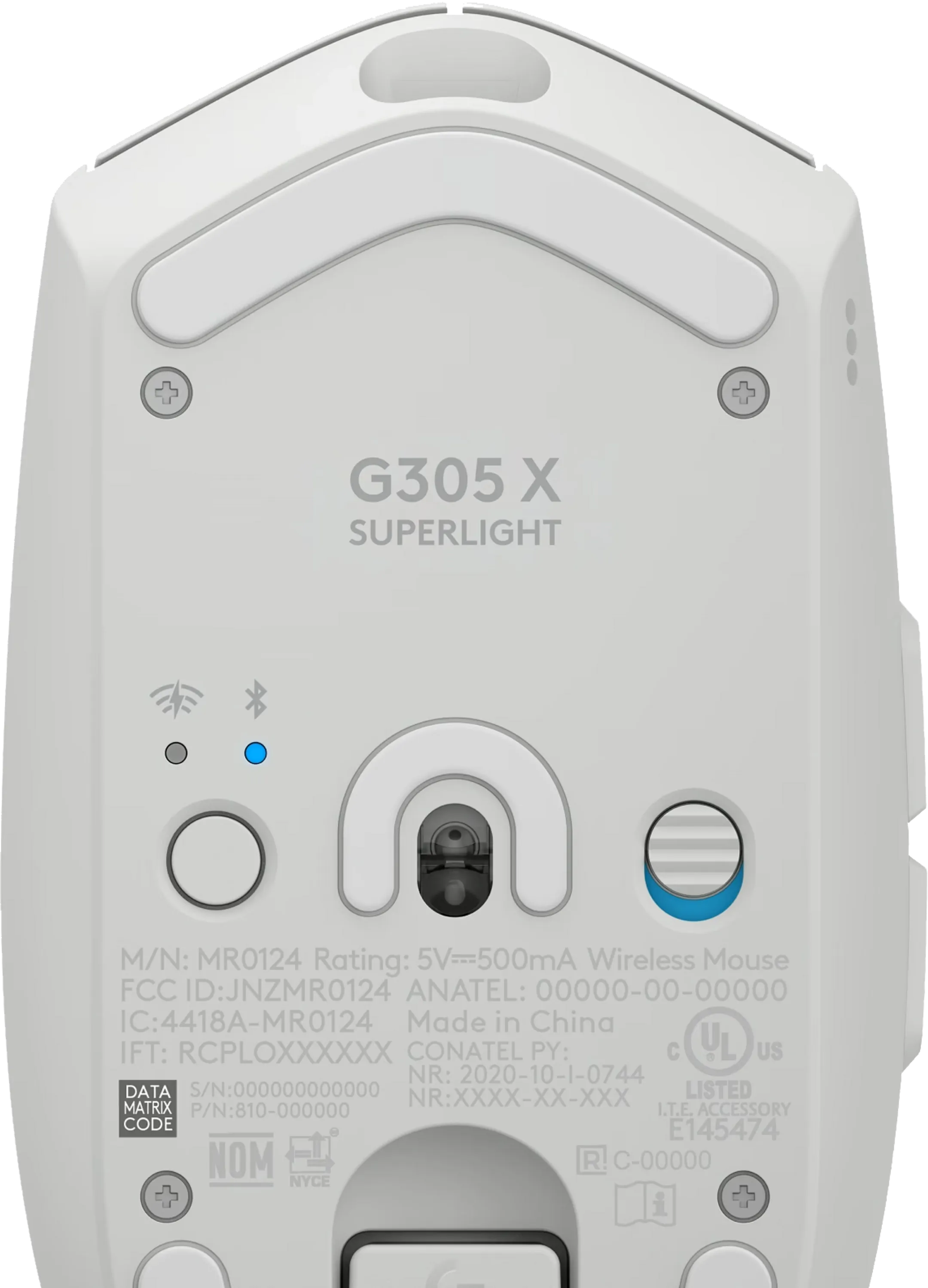 G305 X SUPERLIGHT - Wit