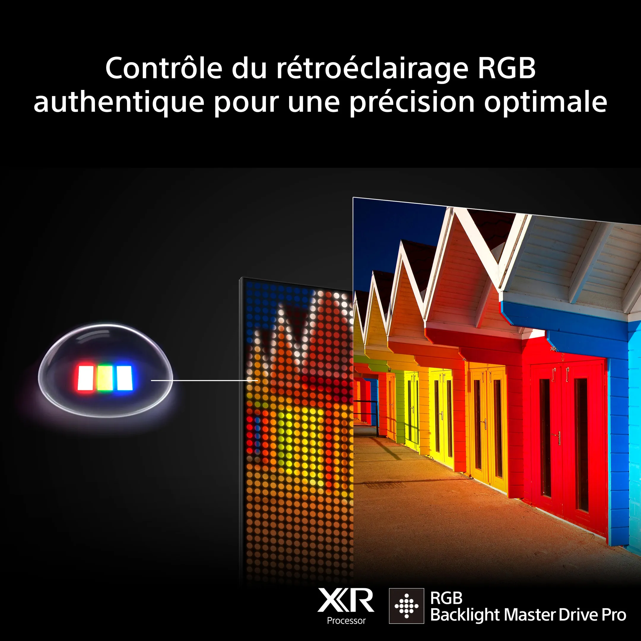 RGB LED 4K TV BRAVIA 7 || K75XR79M2PB (2026) - 75 pouces