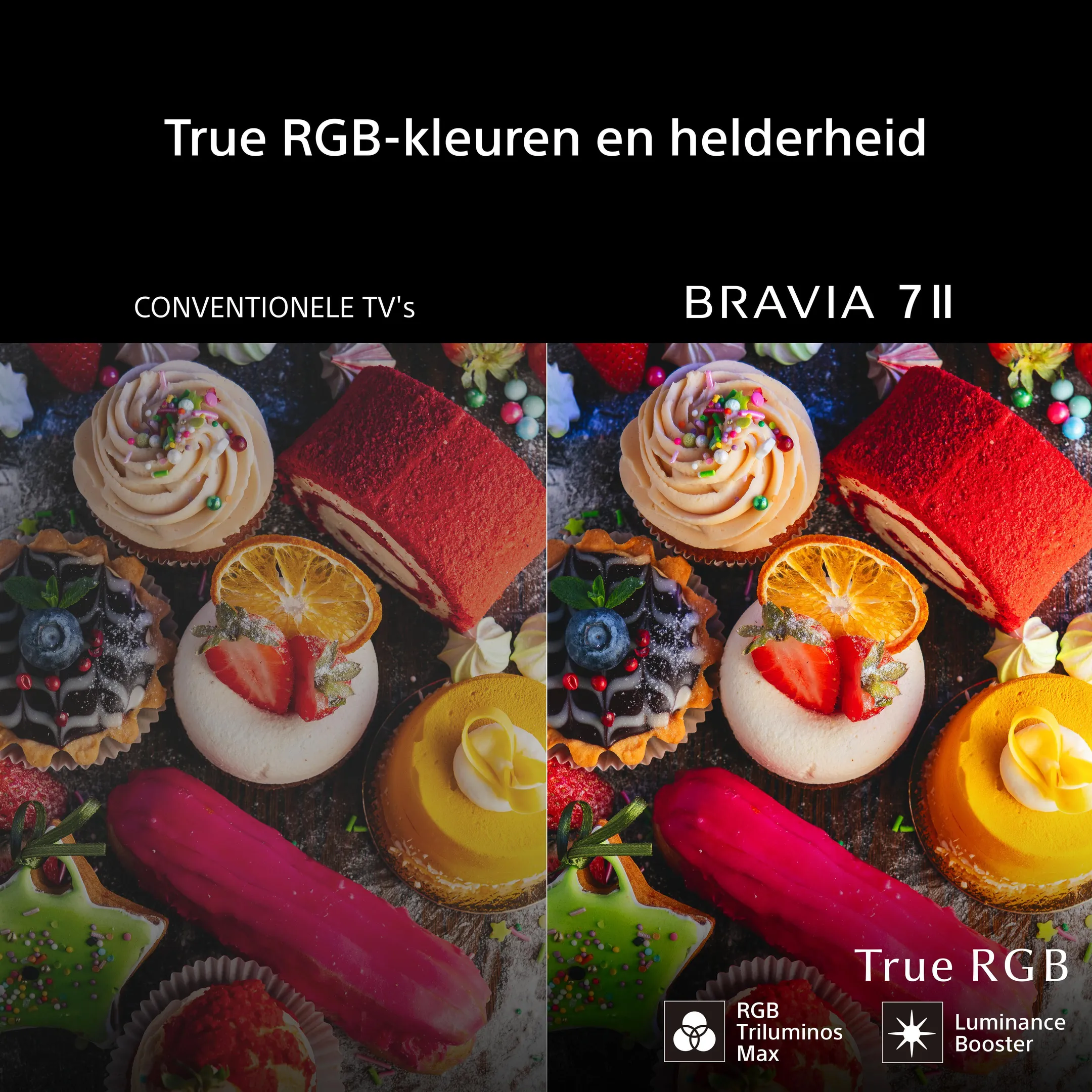RGB LED 4K TV BRAVIA 7 || K75XR79M2PB (2026) - 75 inch