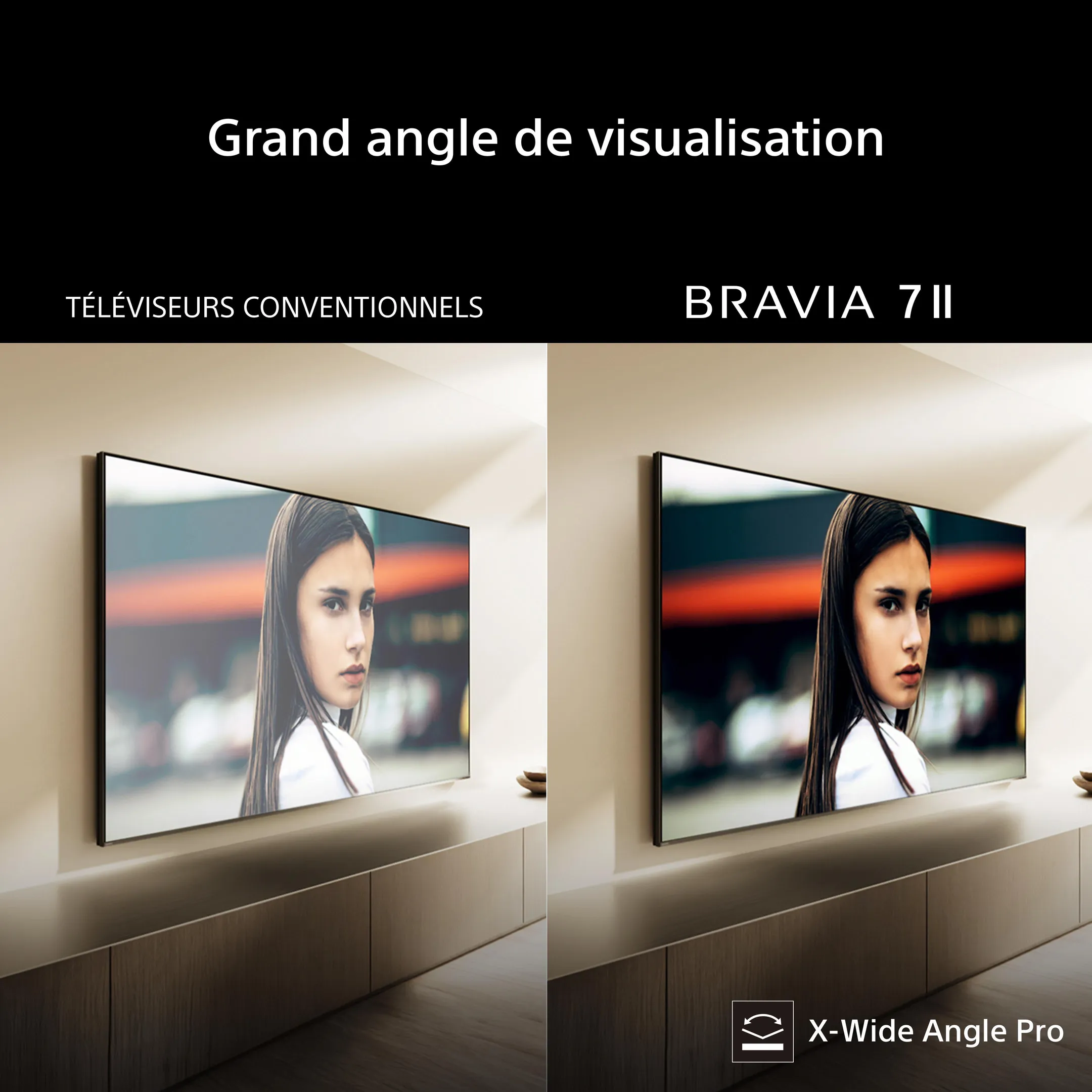 RGB LED 4K TV BRAVIA 7 || K75XR79M2PB (2026) - 75 pouces