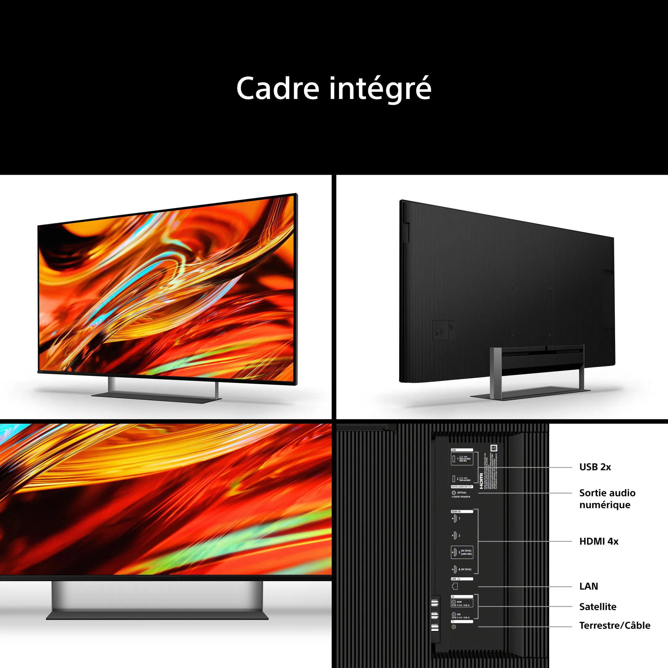 RGB LED 4K TV BRAVIA 7 || K75XR79M2PB (2026) - 75 pouces