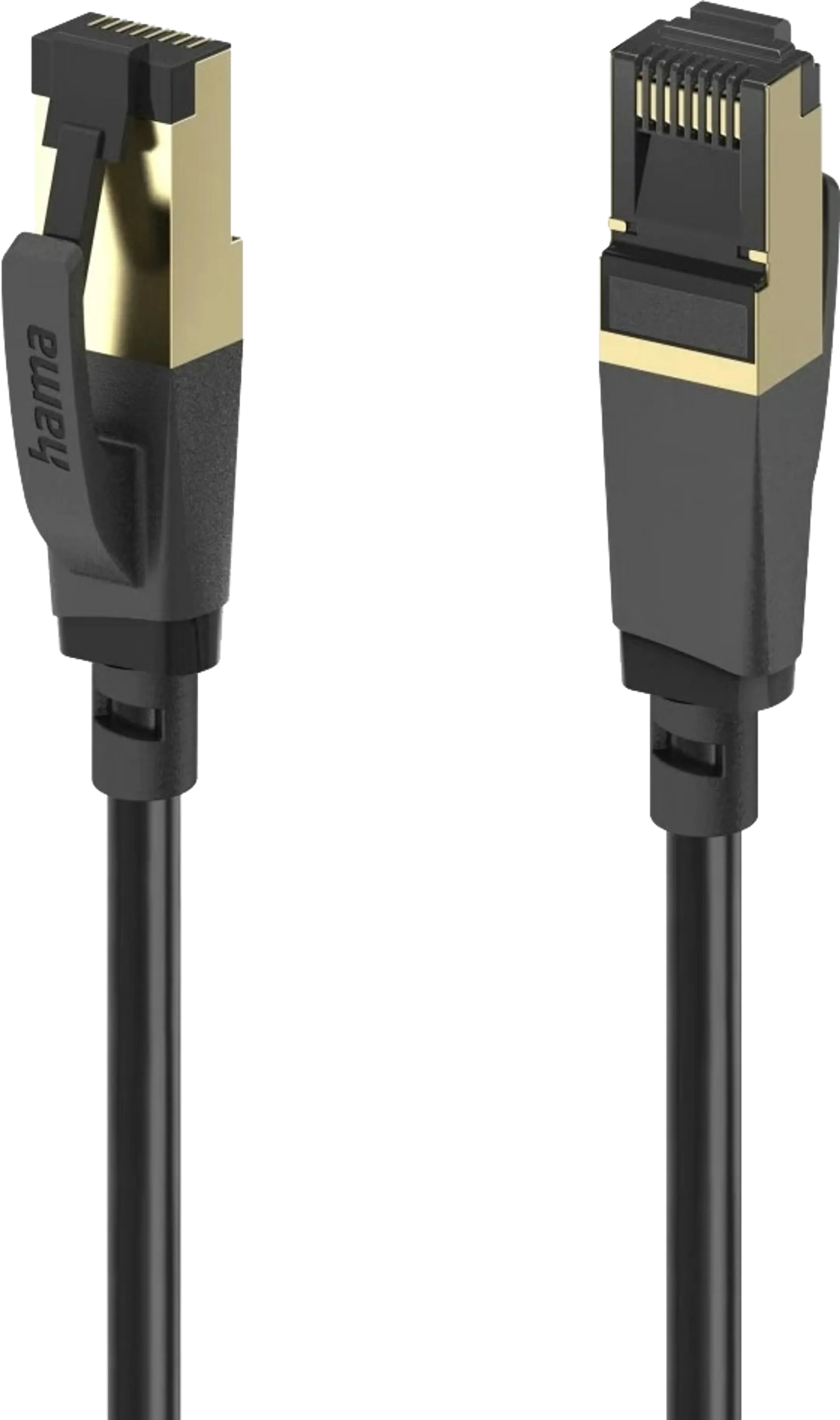 Cat8 Netwerkkabel - 50cm Zwart