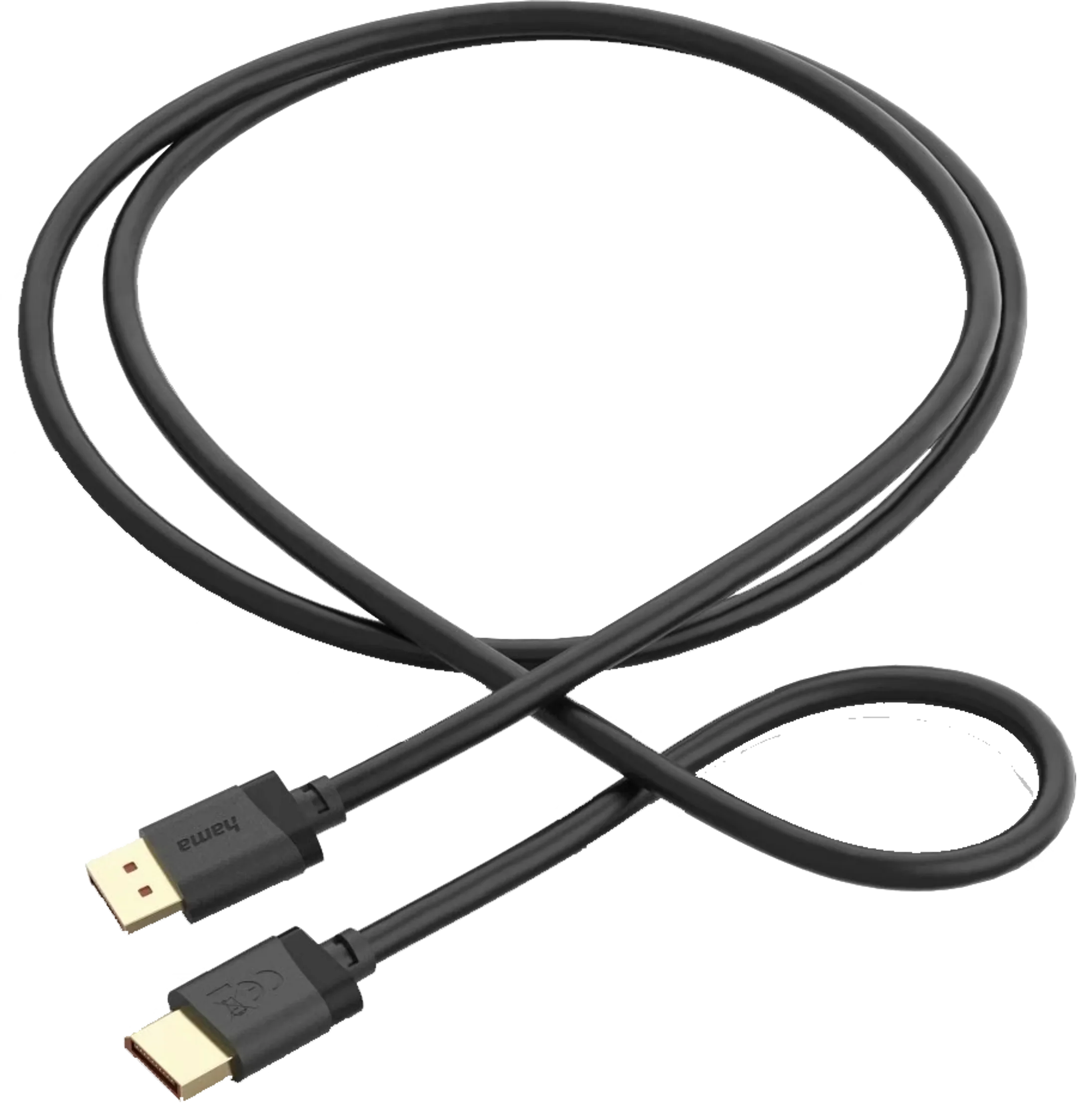 Cable displayport - Ultra-HD - 2 m Noir