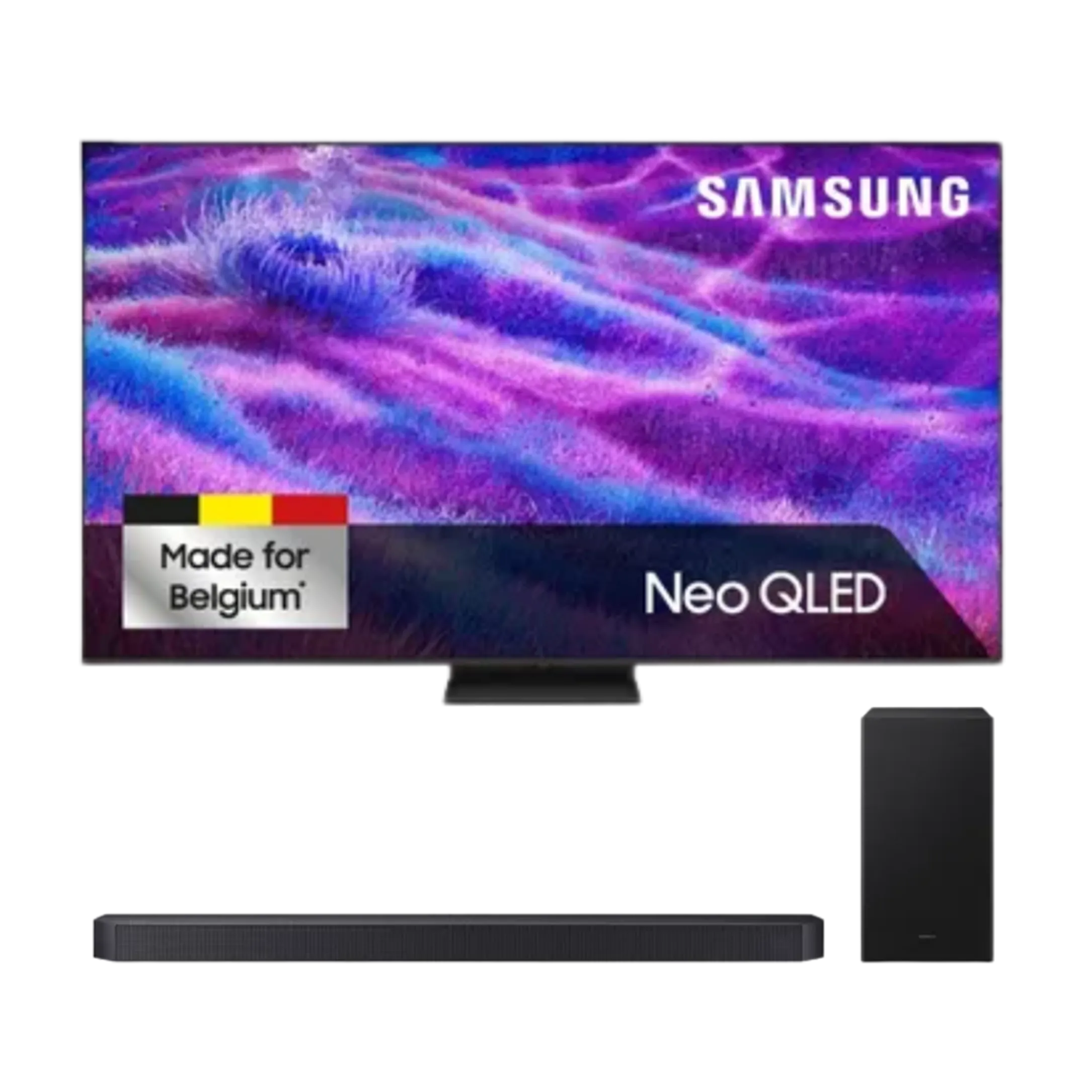 Bundel - Neo QLED 4K QE55QN83F Mini LED (2025) - 55 inch + Cinematic Q-series HW-Q600F/XN Soundbar - Zwart