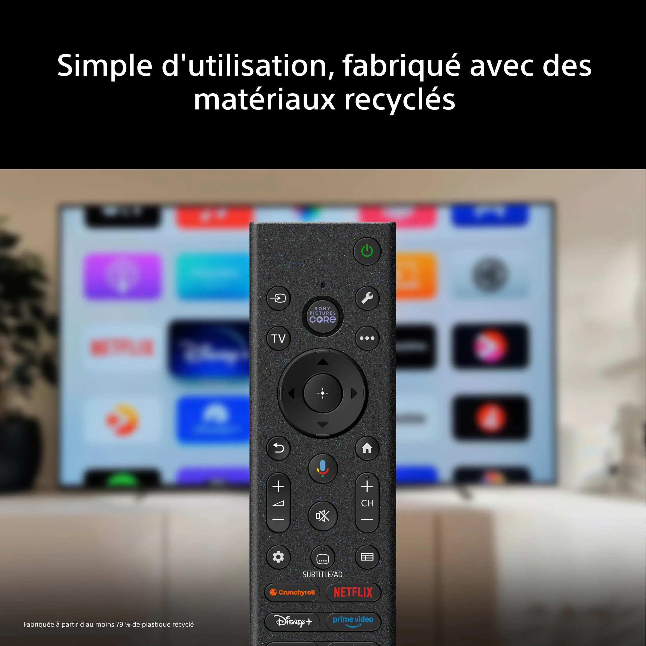 Direct LED 4K TV BRAVIA 3 II K85XR35M2PB (2026) - 85 pouces