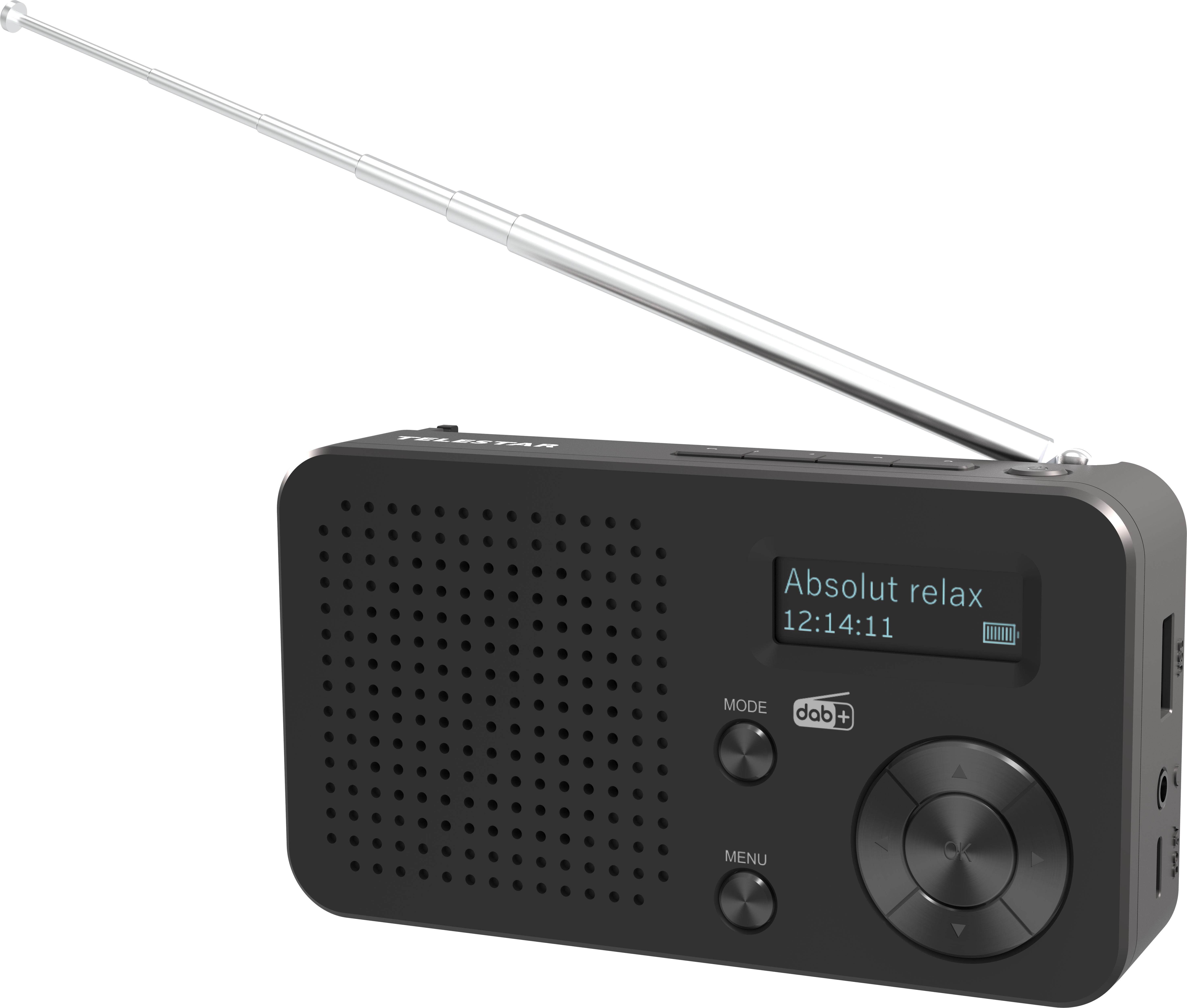 Telestar Digitale DAB+ radio TOP 100 - Zwart