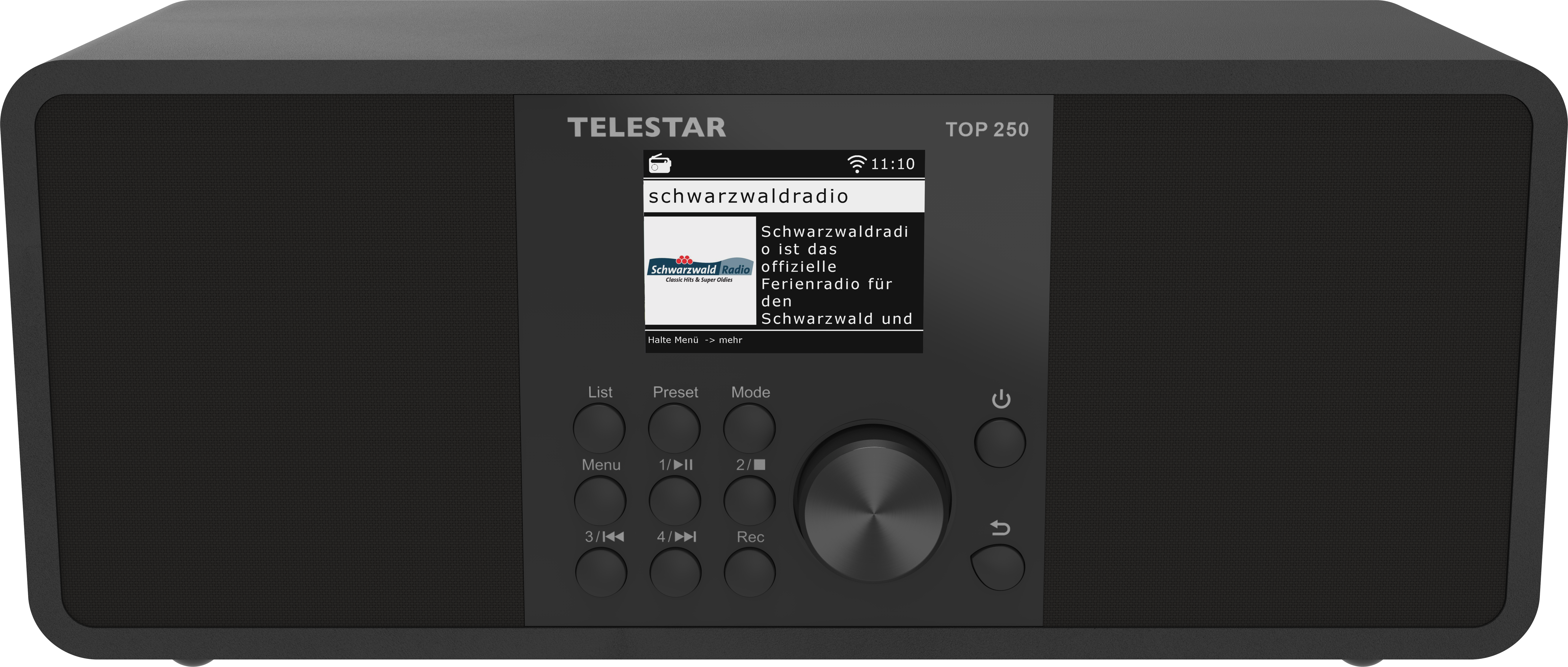 Telestar Digitale DAB+ radio TOP 250 - Zwart