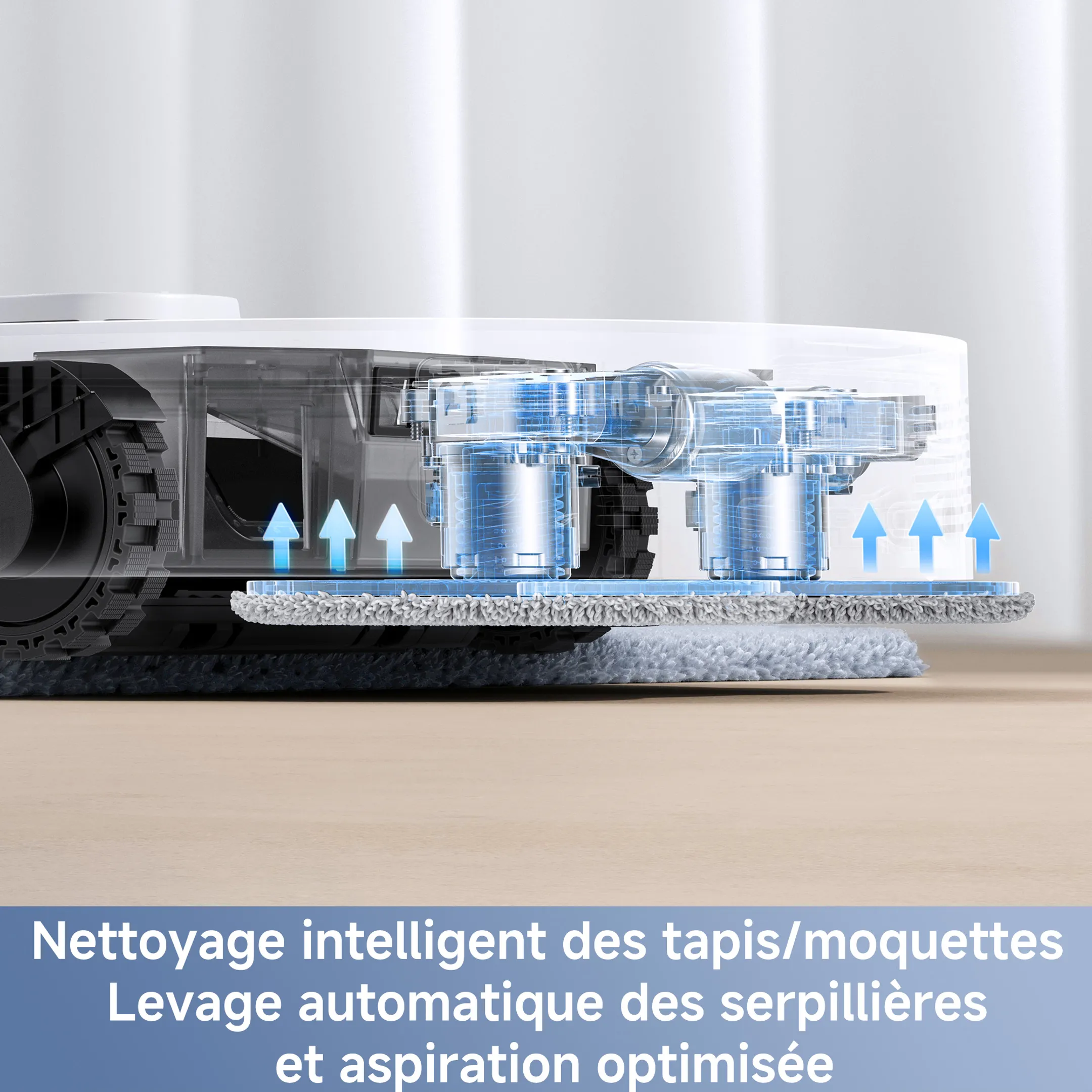 Aspirateur robot 2en1 E40 Ultra