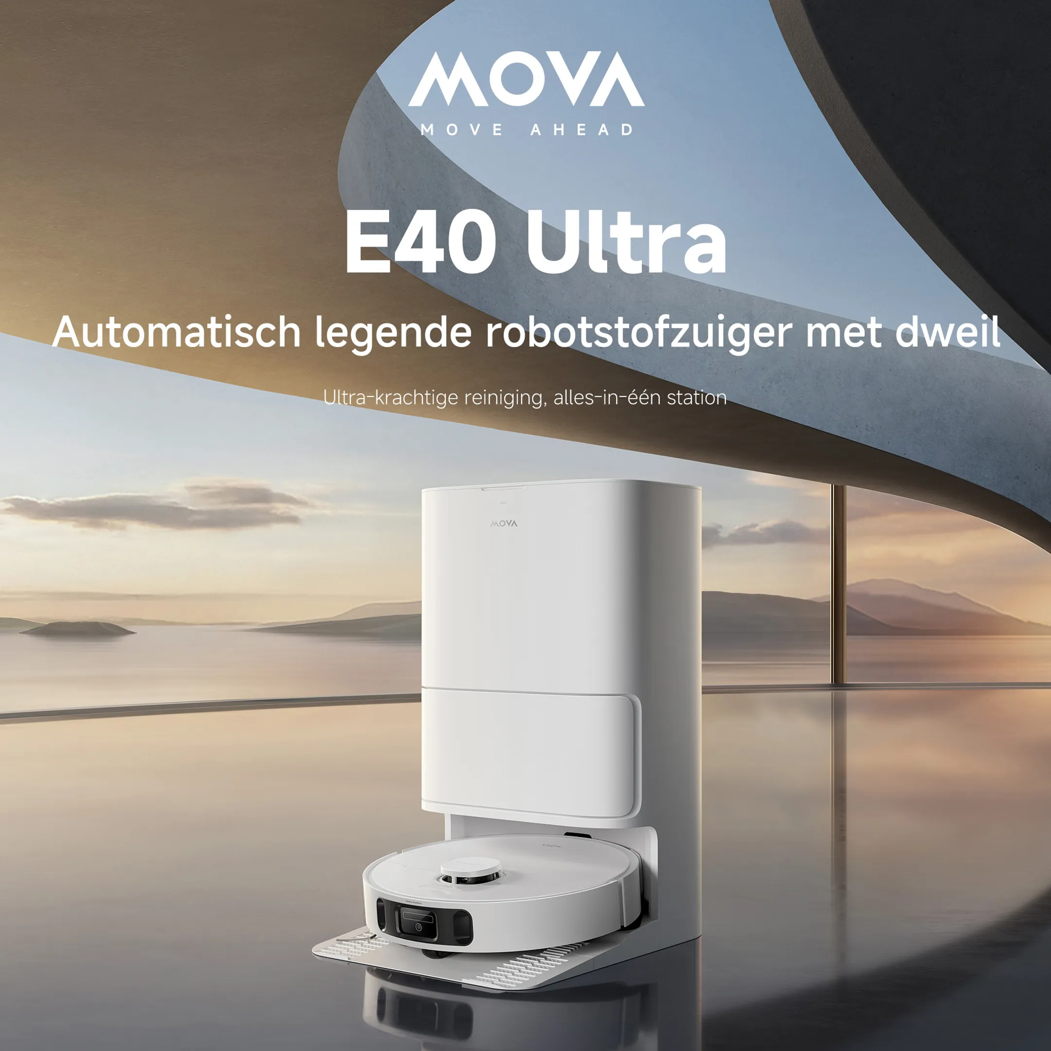 Robotstofzuiger 2in1 E40 Ultra
