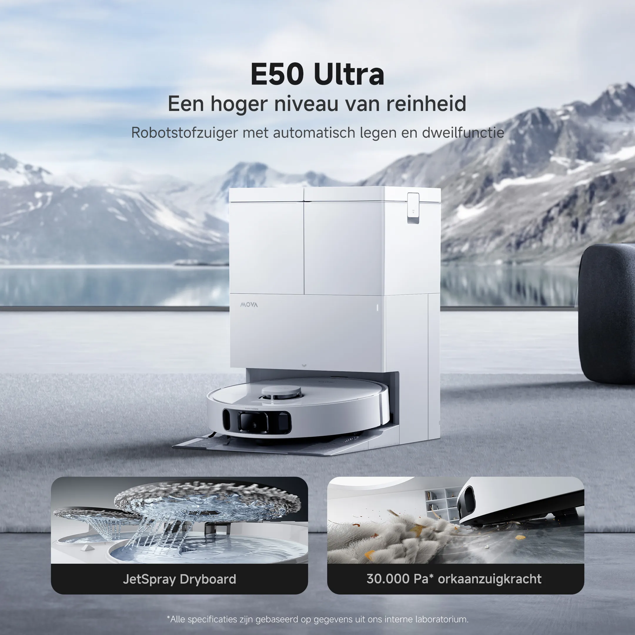 Robotstofzuiger E50 Ultra