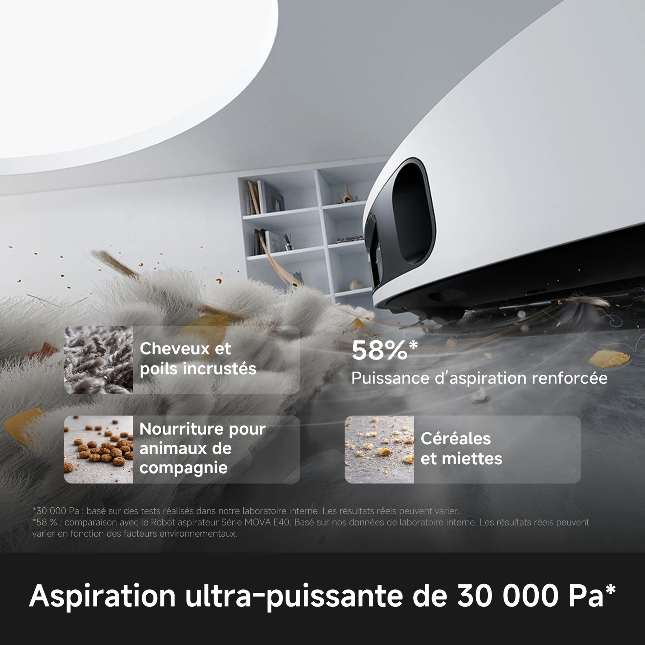 Aspirateur robot E50 Ultra