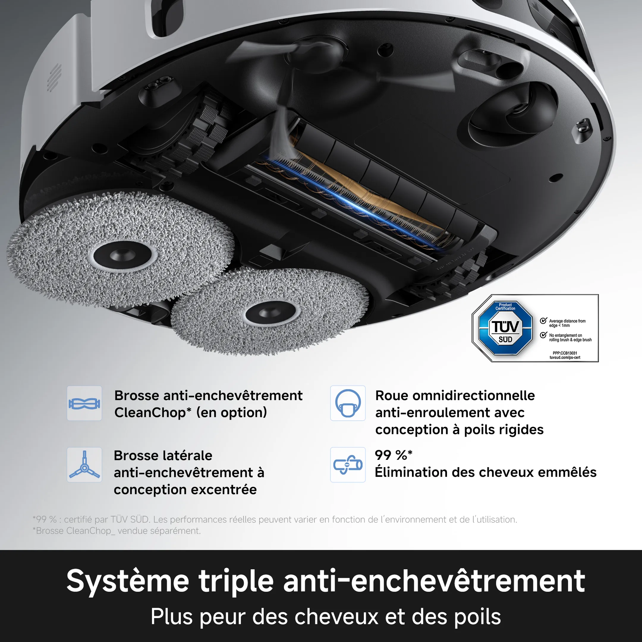 Aspirateur robot E50 Ultra