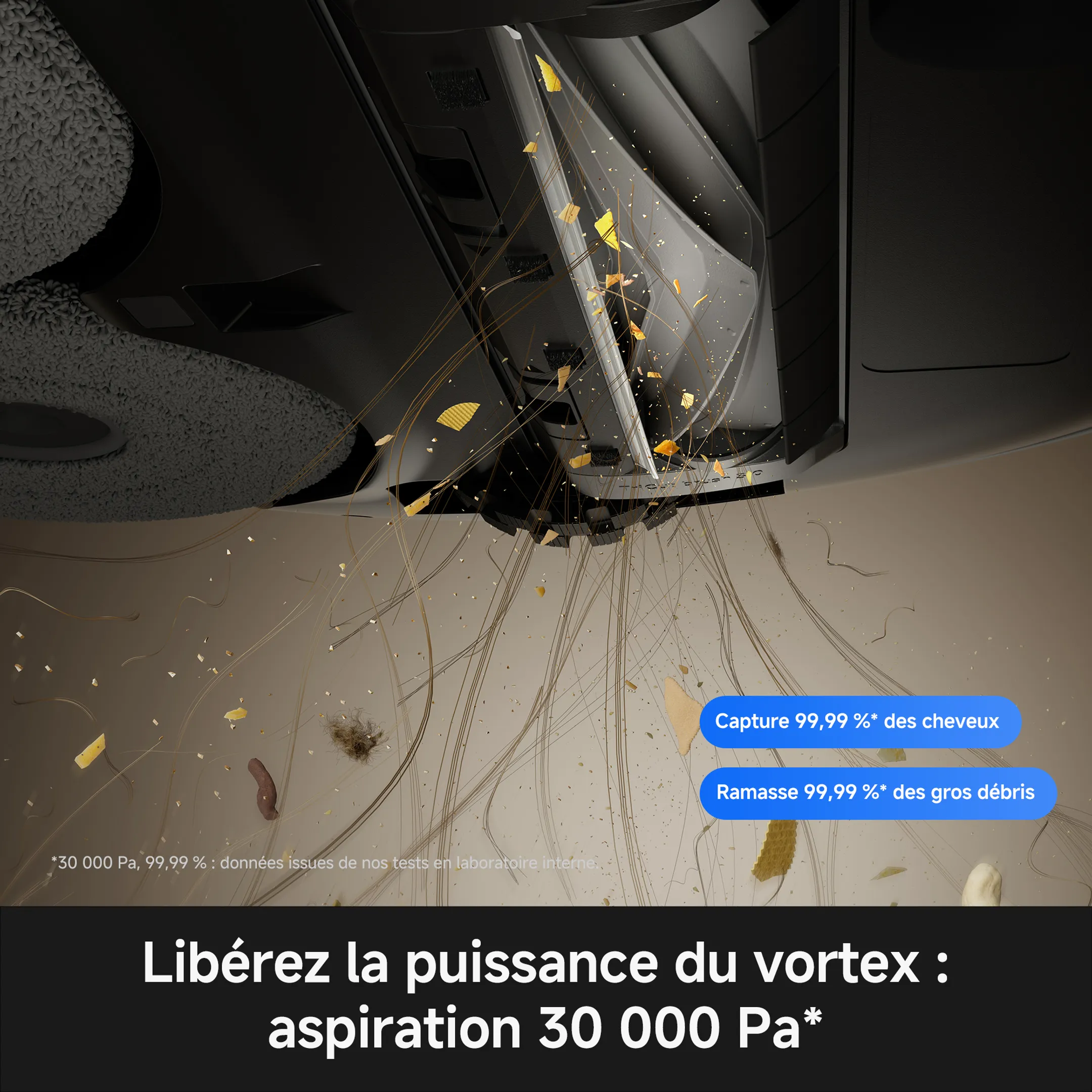 Aspirateur robot 2en1 P70 Pro Ultra