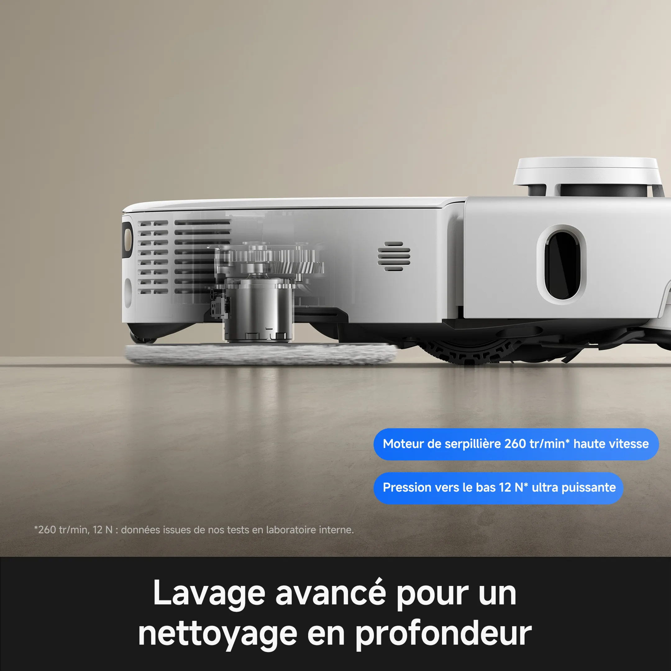 Aspirateur robot 2en1 P70 Pro Ultra