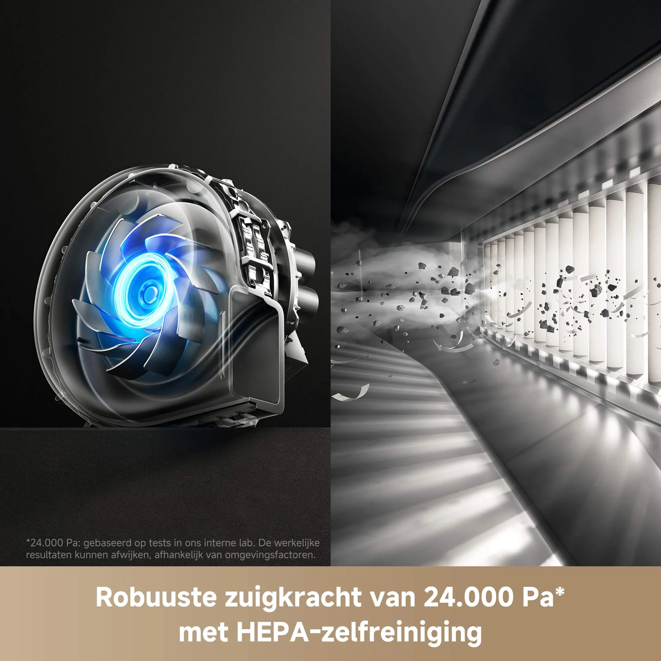 Robotstofzuiger 2in1 V50 Ultra Complete White