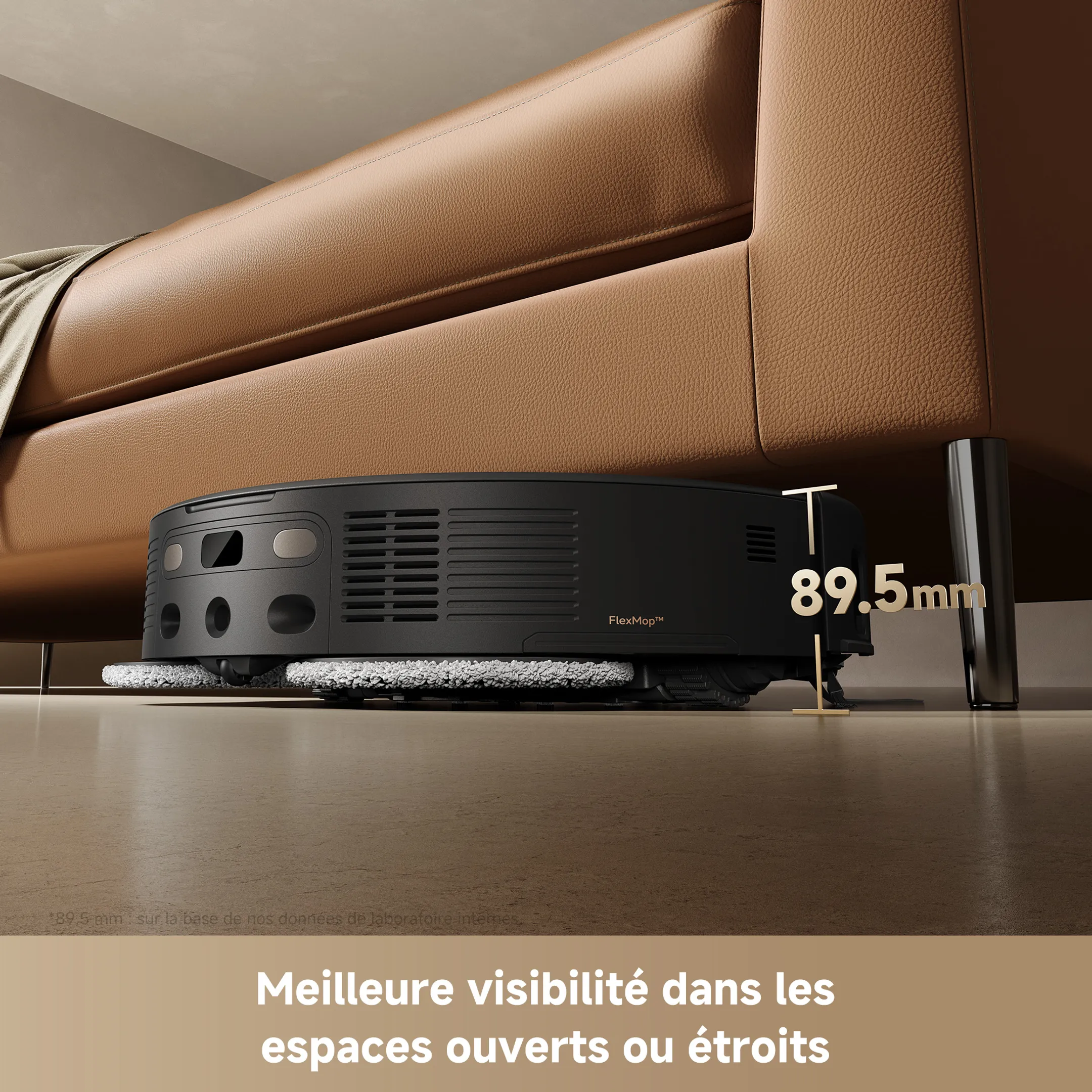Aspirateur robot 2en1 V50 Ultra Complete Black