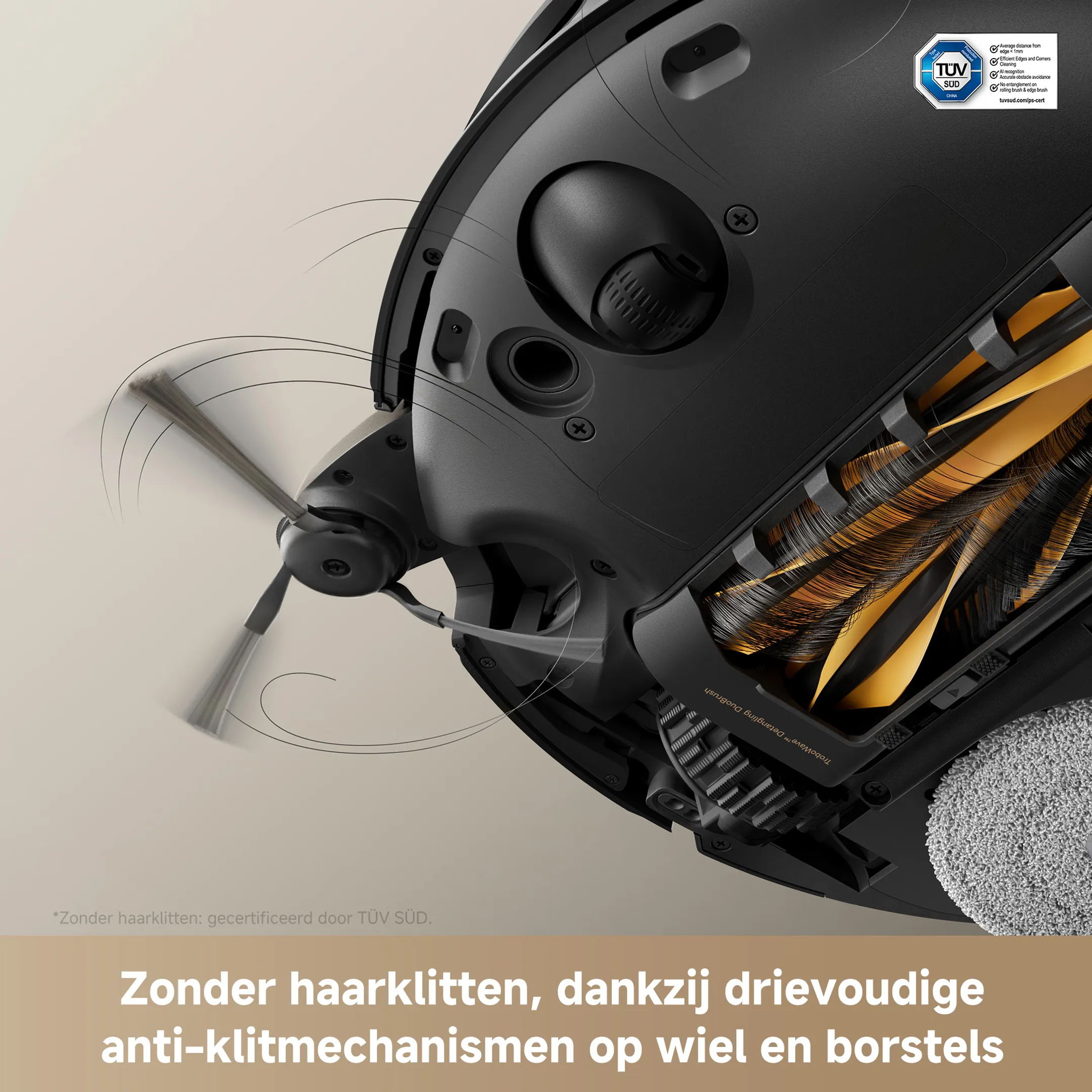 Robotstofzuiger 2in1 V50 Ultra Complete Black