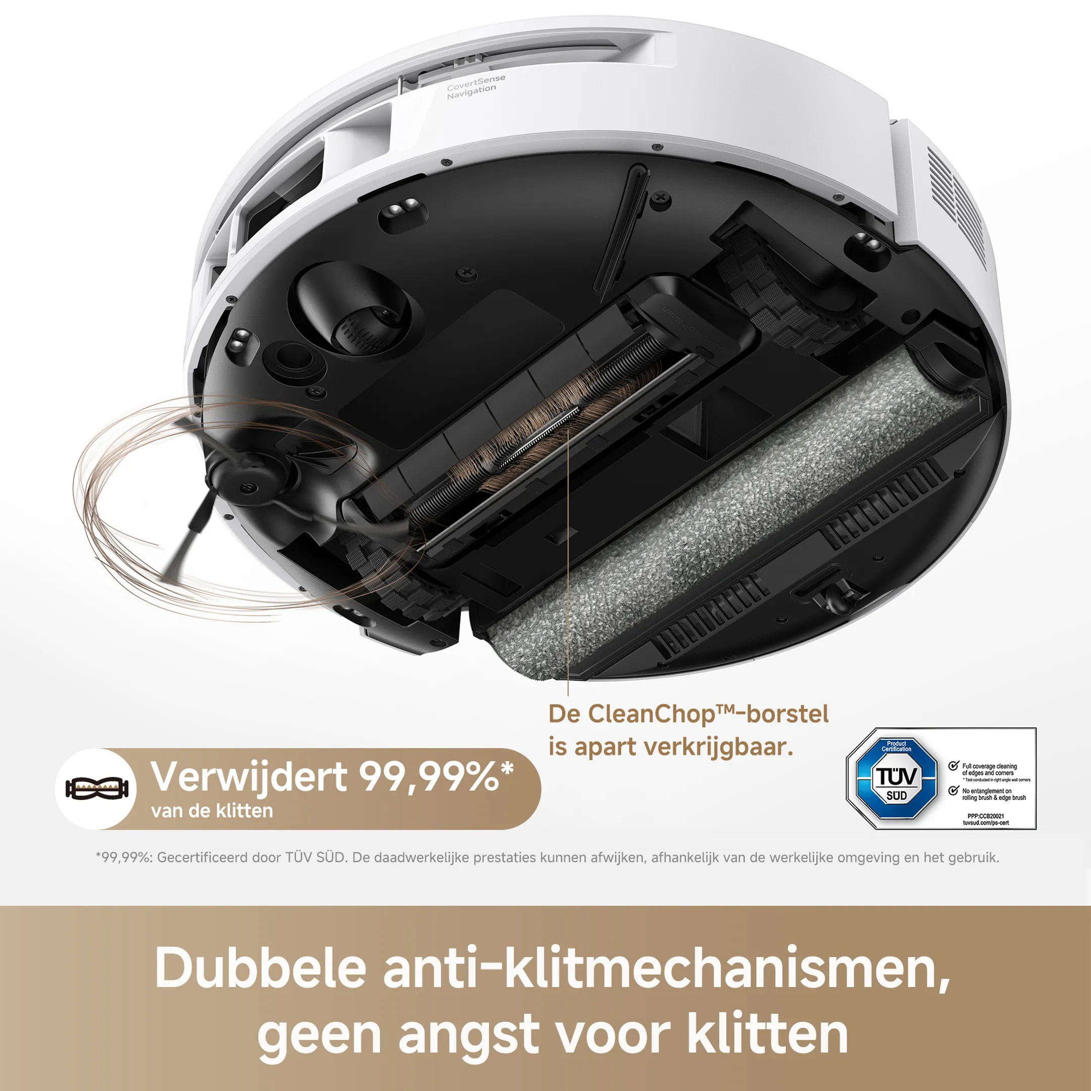 Robotstofzuiger 2in1 S70 Roller