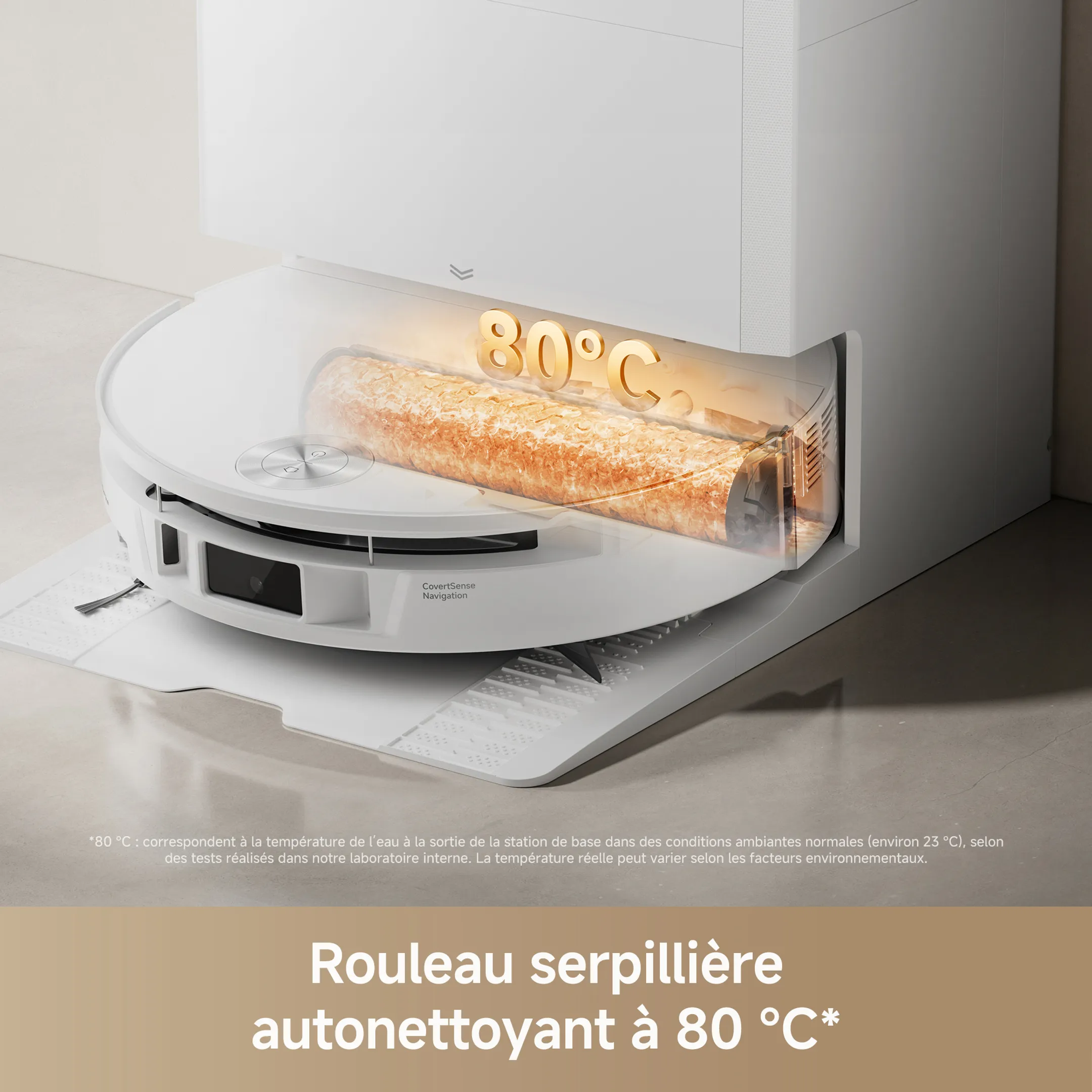 Aspirateur robot 2en1 S70 Roller